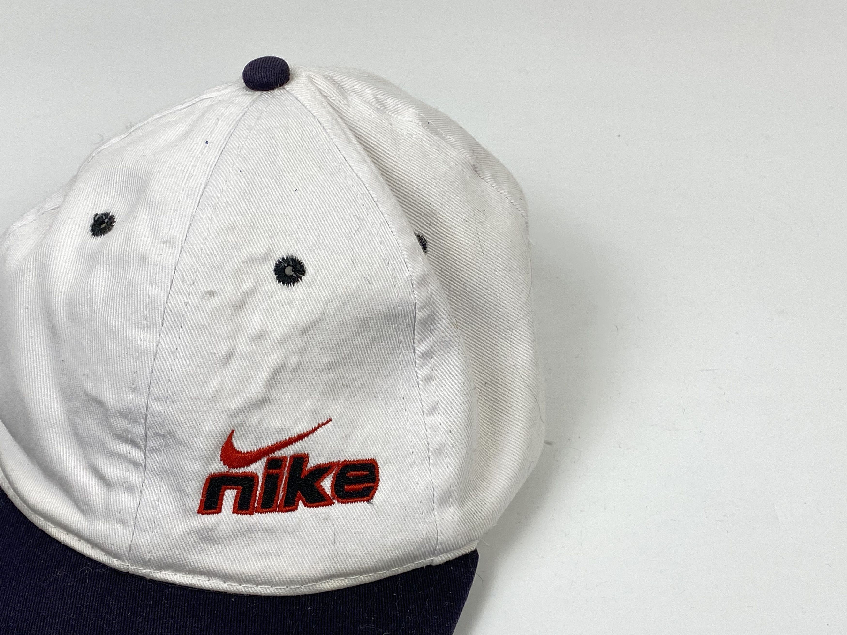 Nike VIntage 1990s NIKE Swoosh Cap Size ONE SIZE - 2 Thumbnail