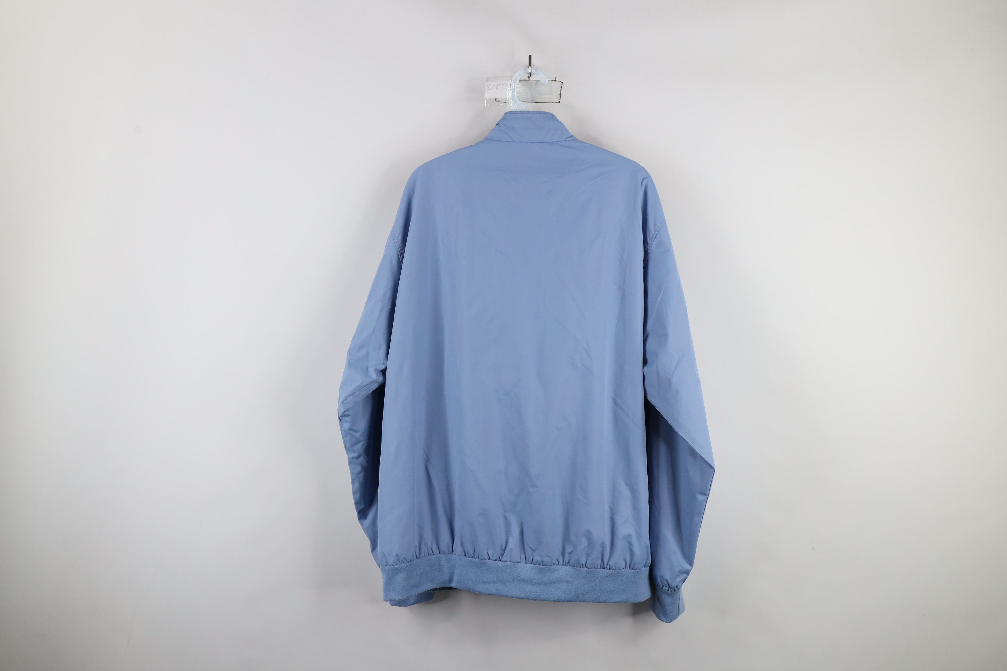 Vintage Vintage 90s Y2K Streetwear Windbreaker Bomber Jacket Blue Size US L / EU 52-54 / 3 - 12 Thumbnail