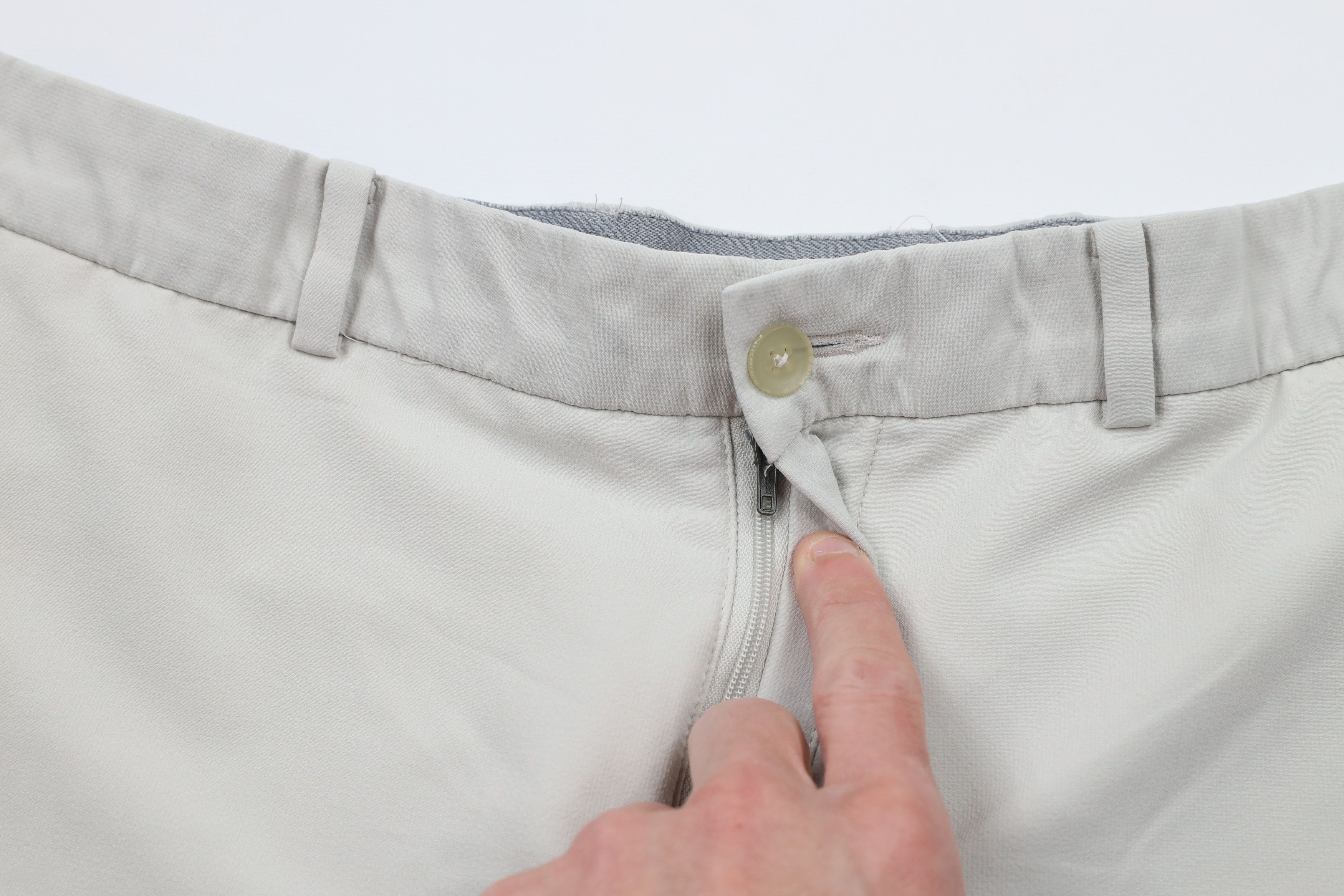 Nike × Vintage Nike Front Hybrid Stretch Tech Golfing Golf Chino Shorts Tan Size US 32 / EU 48 - 6 Thumbnail