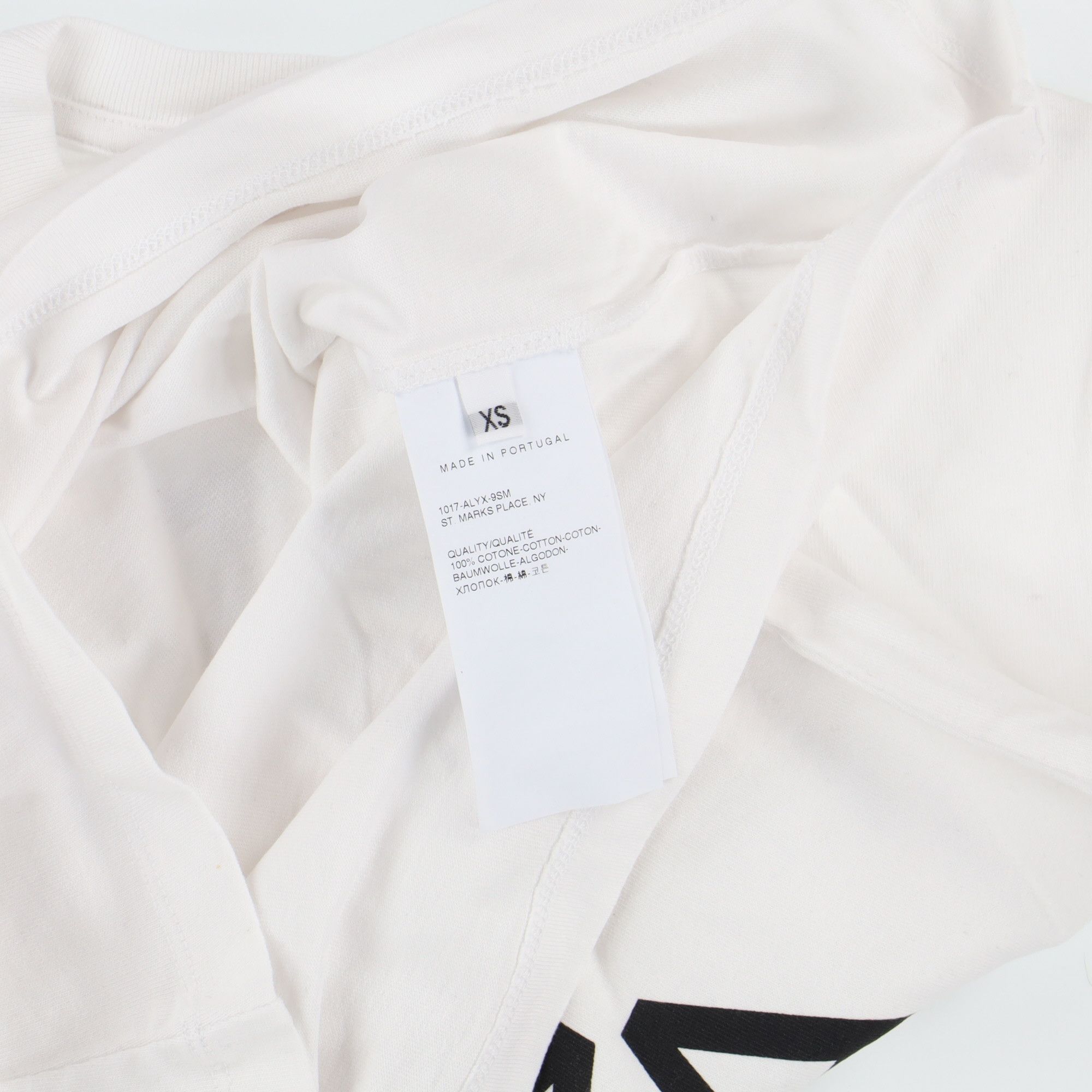 1017 ALYX 9SM White A Sphere Logo T-Shirt Size XS / US 0-2 / IT 36-38 - 8 Thumbnail
