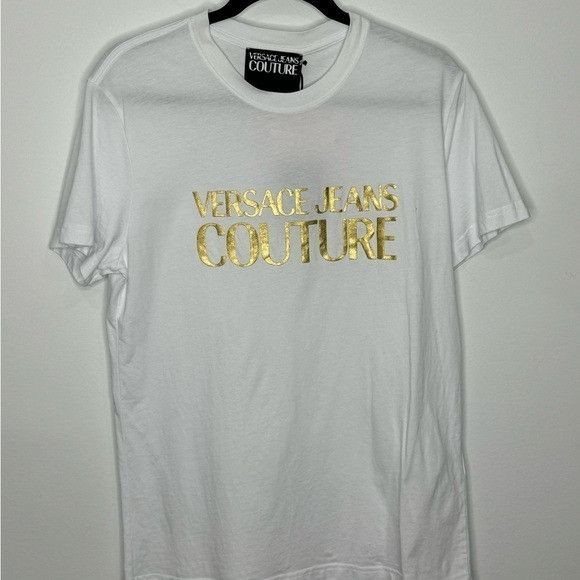Versace Jeans Couture Versace Jeans Couture White Gold Men’s Large Size US L / EU 52-54 / 3 - 1 Thumbnail