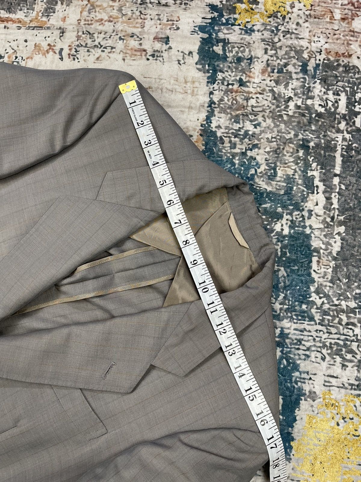 Balenciaga Balenciaga Paris Checked Gray Single Breasted Suit Blazer Size US S / EU 44-46 / 1 - 11 Thumbnail