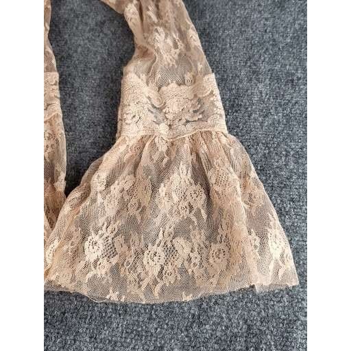 Buffalo David Bitton Buffalo David Bitton Sheer Feminine Lace Blouse Women Sz M P Size M / US 6-8 / IT 42-44 - 10 Thumbnail