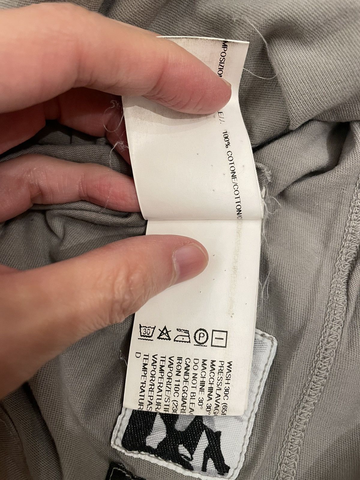 Rick Owens Drkshdw Rick Owens Extended Long Tear Size US XL / EU 56 / 4 - 7 Thumbnail