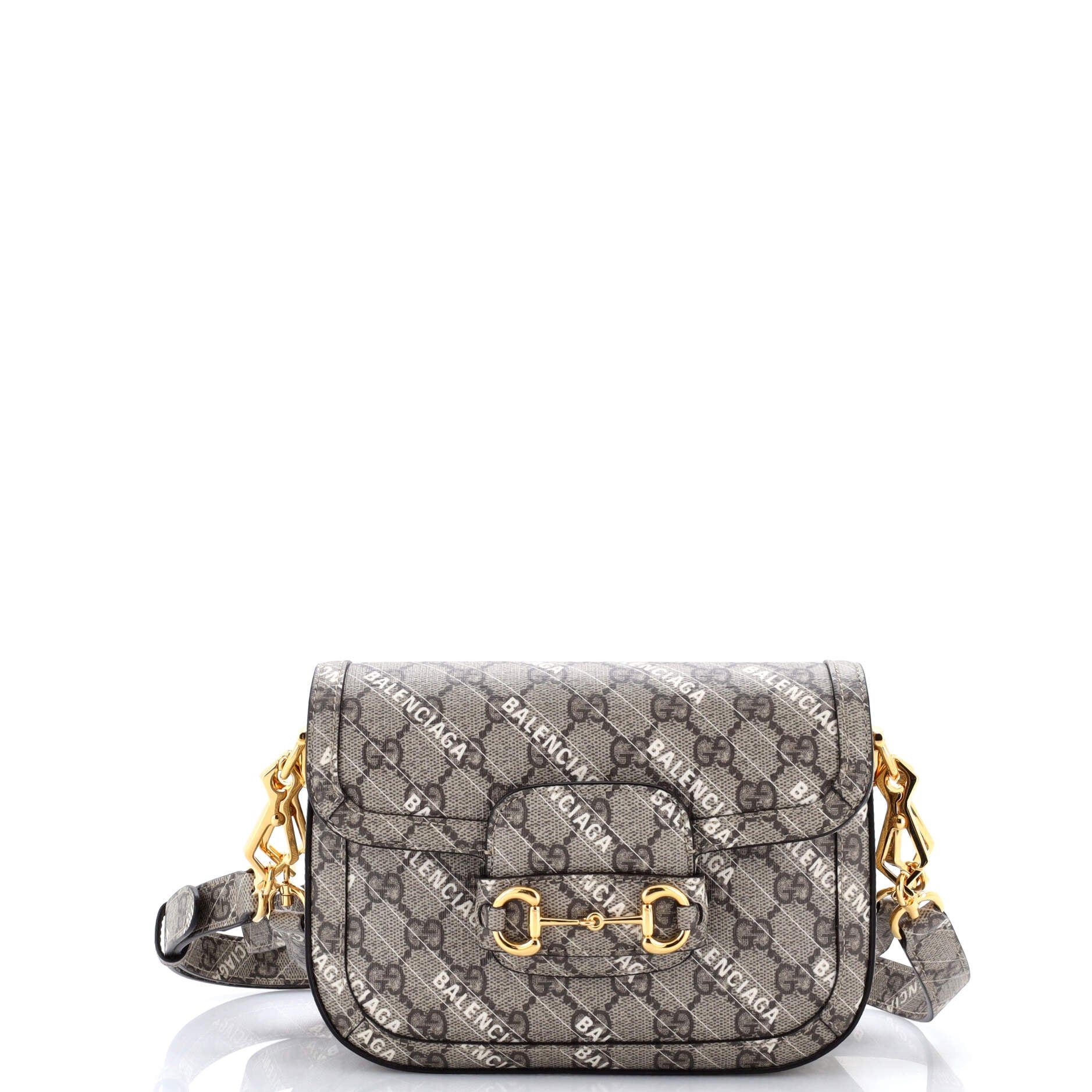 Gucci x Balenciaga The Hacker Project Horsebit 1955 Shoulder Bag Size ONE SIZE - 1 Thumbnail