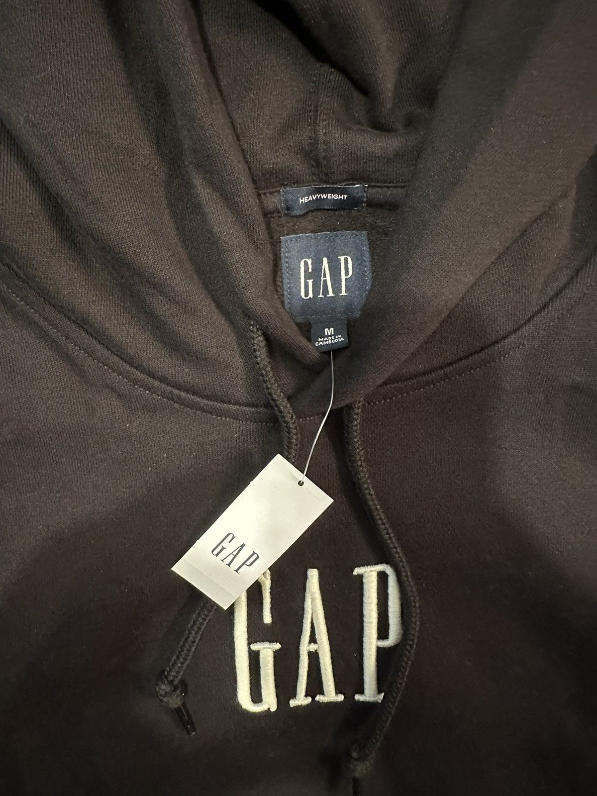Gap GAP Adult Heavyweight Oversized Logo Hoodie Size US M / EU 48-50 / 2 - 2 Thumbnail