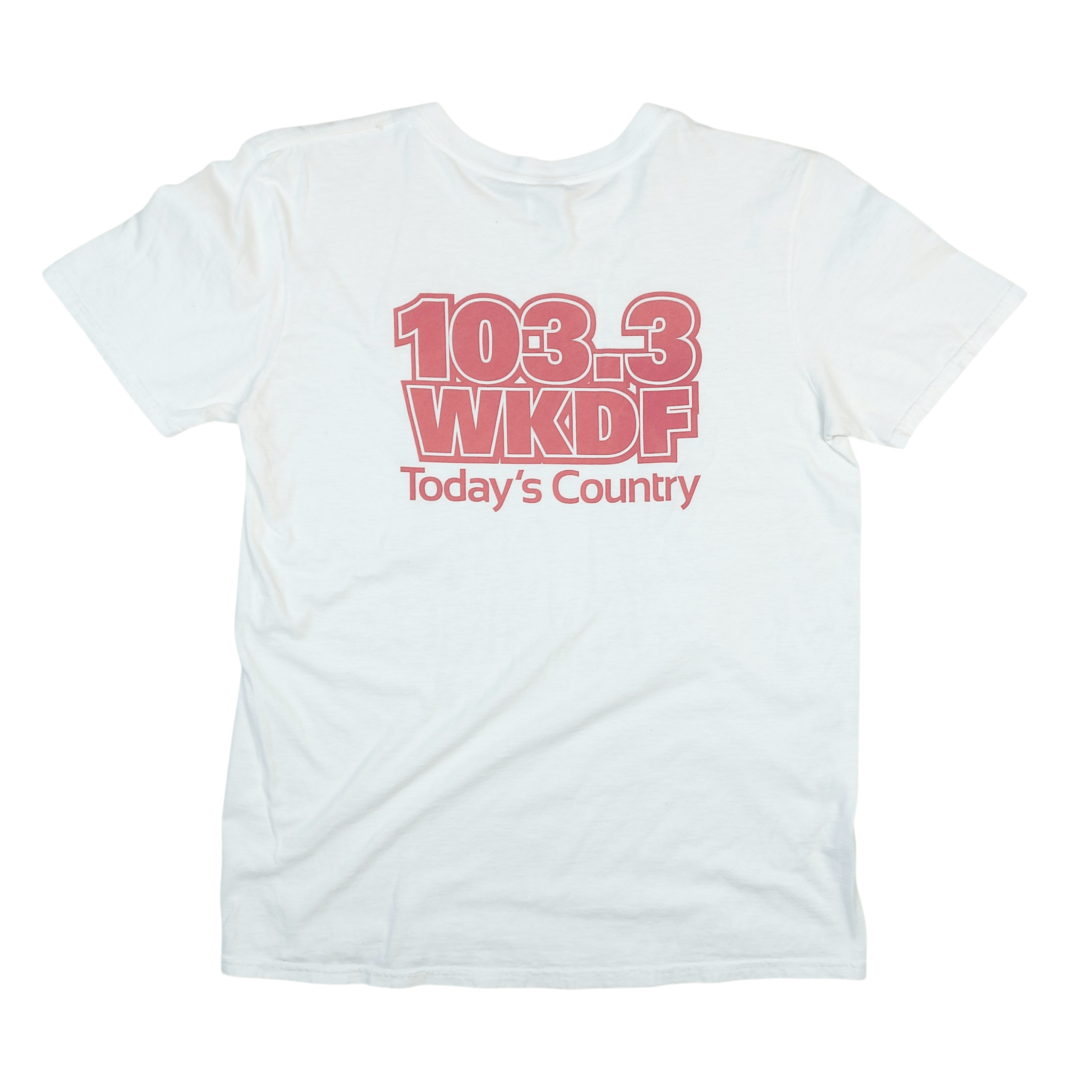 Band Tees 2012 TAYLOR SWIFT 103.3 WKDF Today's Country TEE Size US M / EU 48-50 / 2 - 3 Thumbnail