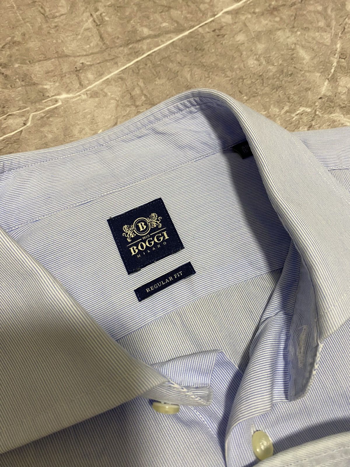 Boggi Rare Pack x3 BOGGI Milano Japanese Exclusive Shirt Button UP Size US L / EU 52-54 / 3 - 14 Thumbnail