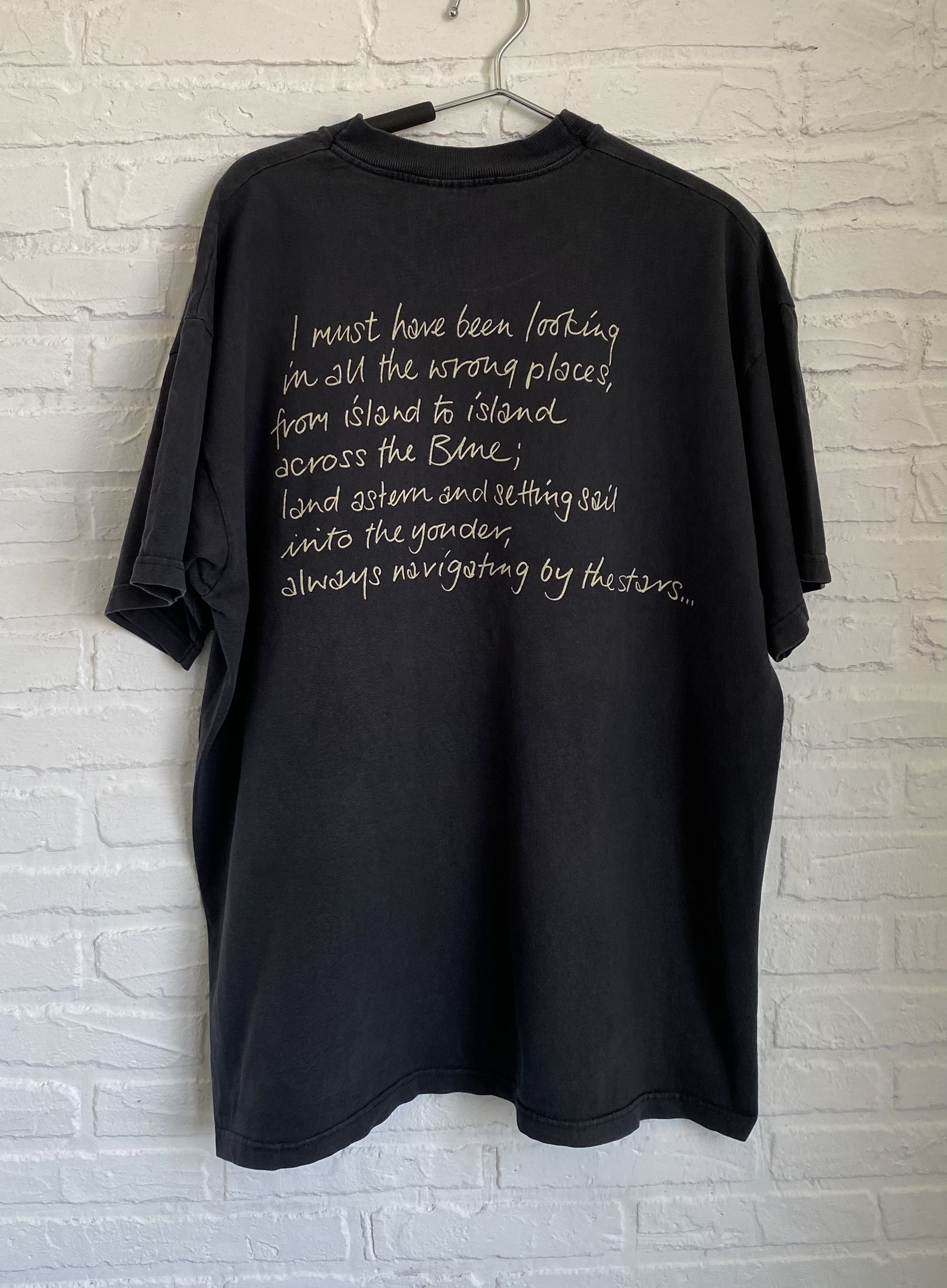 Band Tees × Vintage Vintage 2003 justin Sullivan navigating by the stars tee Size US XL / EU 56 / 4 - 2 Thumbnail