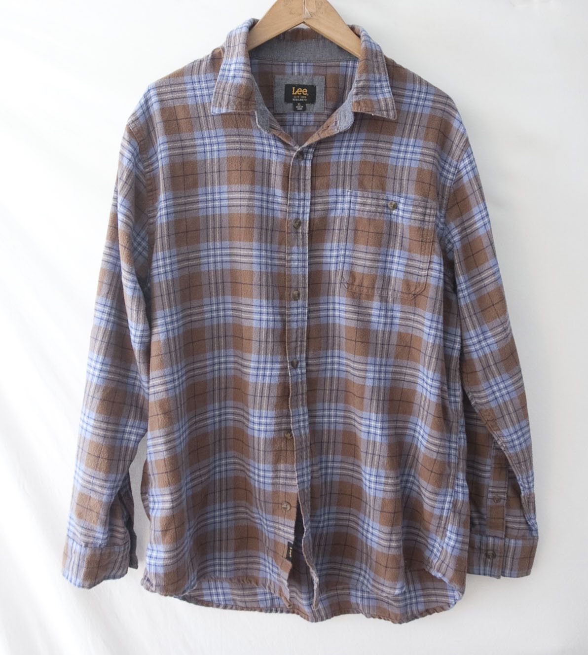 Lee Lee Shirt Flannel Regular Fit Size XL Plaid Size US XL / EU 56 / 4 - 2 Thumbnail