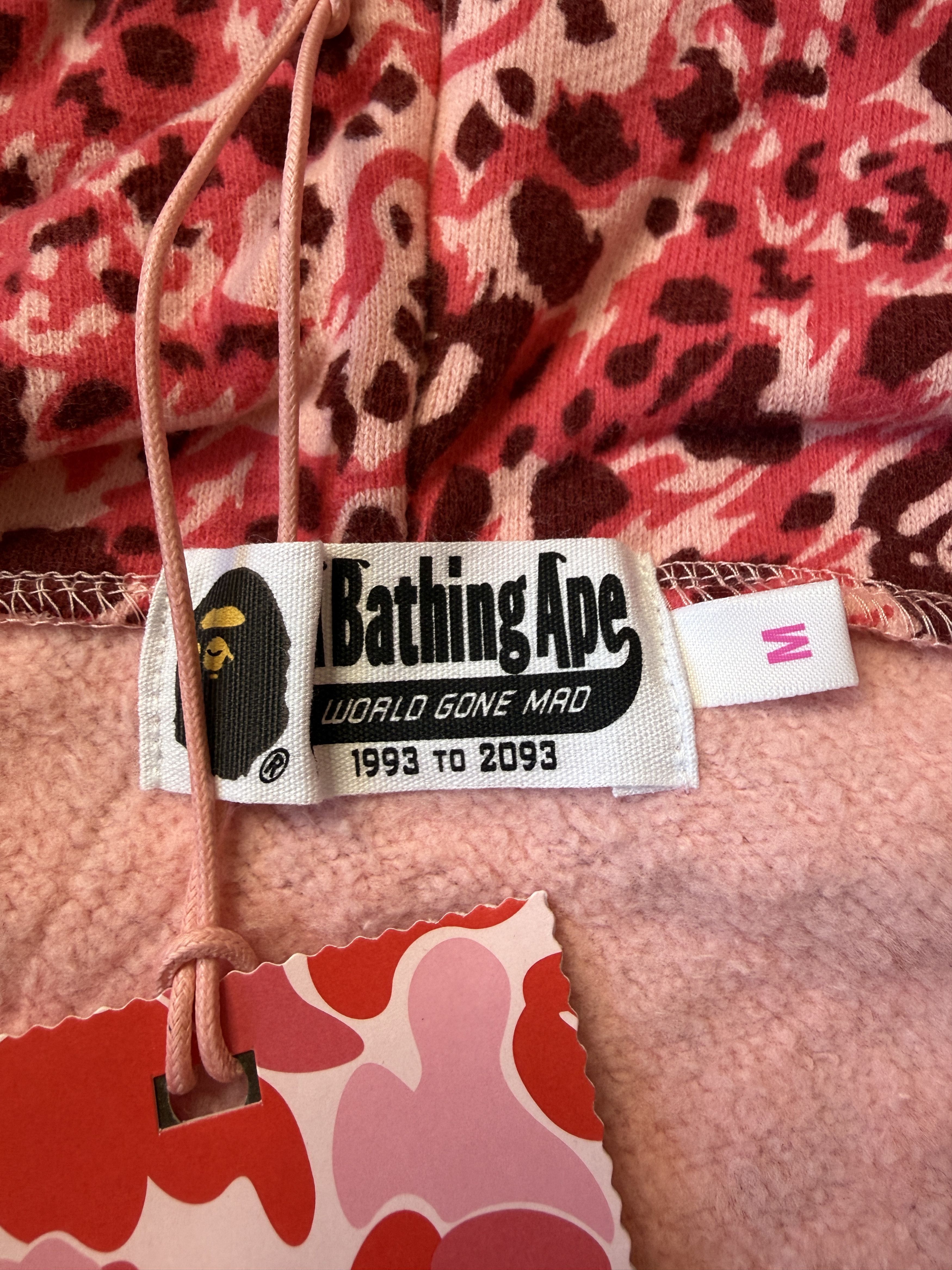 Bape BAPE WILD LEOPARD PATTERN MILO SHARK FULL ZIP HOODIE Size M / US 6-8 / IT 42-44 - 16 Thumbnail