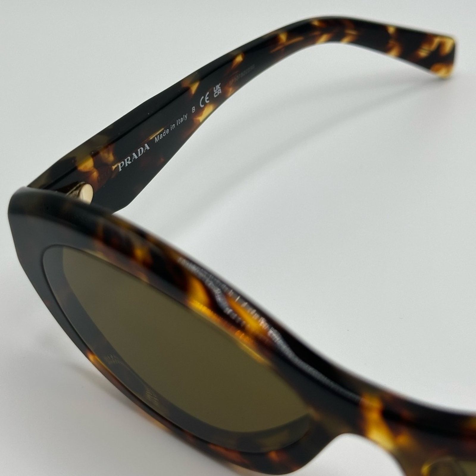 Prada PRADA Sunglasses PR26ZS 14L09Z Honey Tortoise Dark Brown NEW Size ONE SIZE - 4 Thumbnail