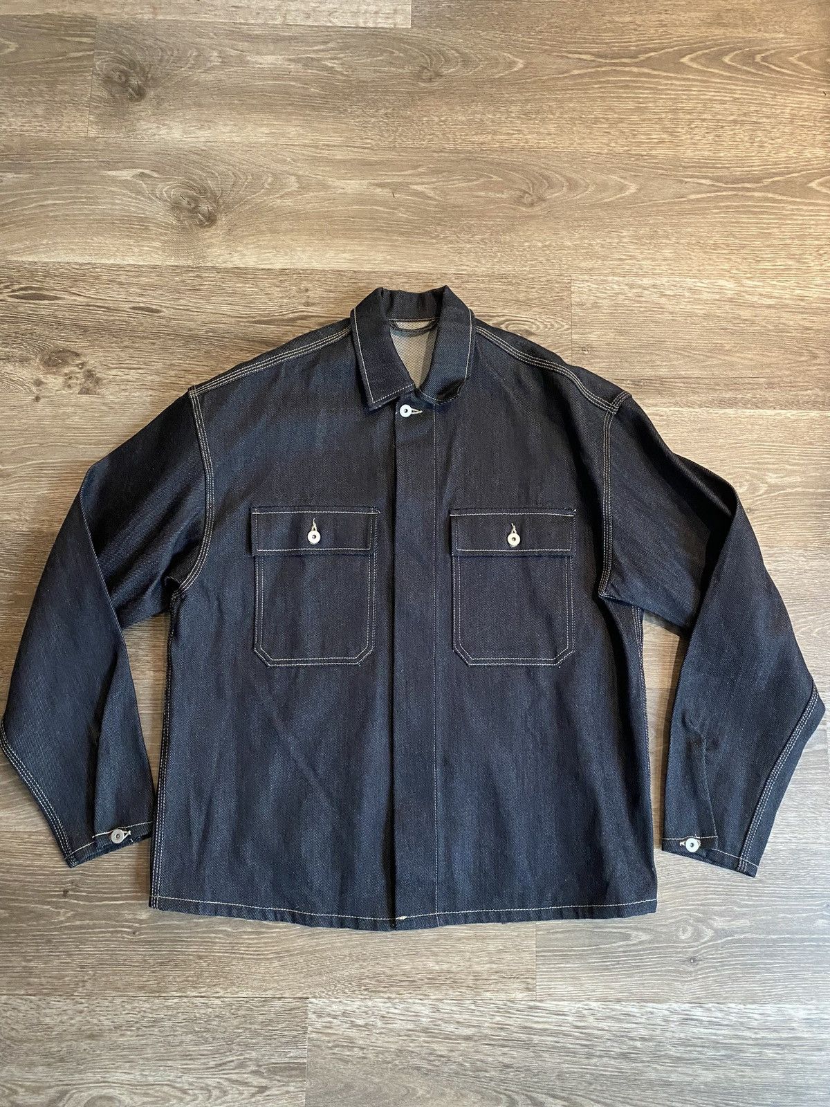 Yeezy 6 Denim Jacket | Grailed