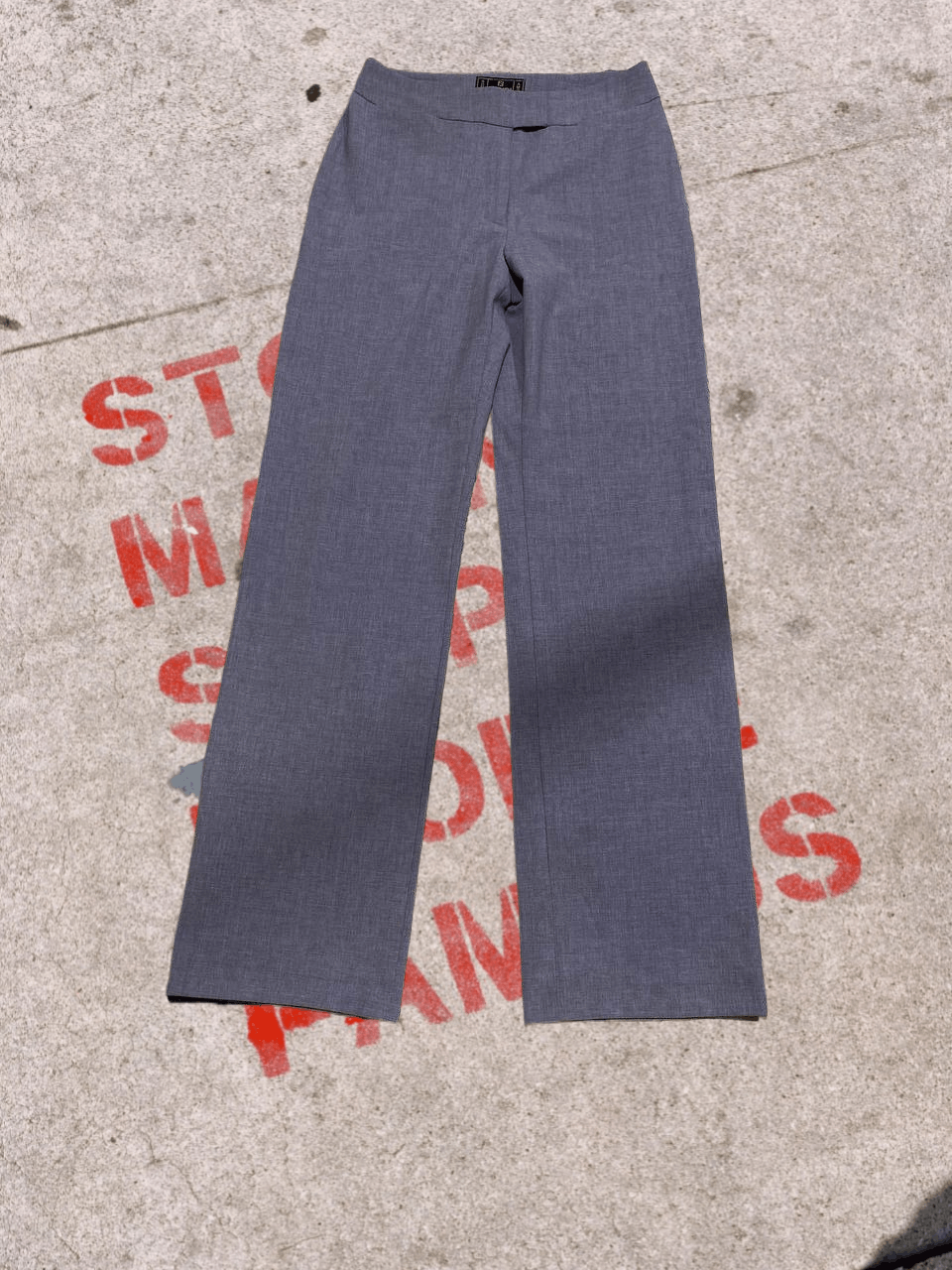 Fendi LUXURY FENDI Slim Fit Trousers Modern Minimal Look FLARE Size 29" - 1 Thumbnail