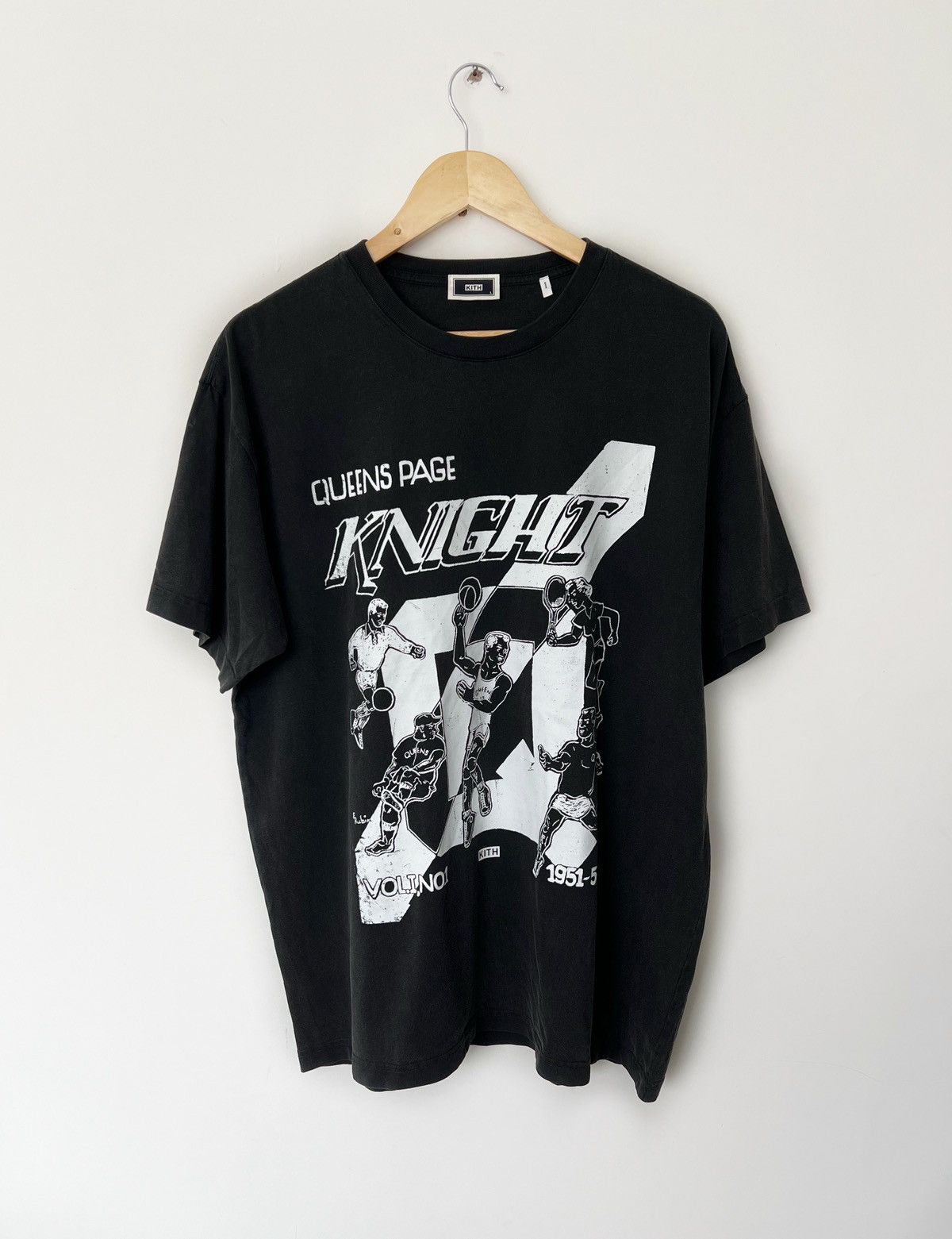 Kith Queens Page Knight Vintage Tee