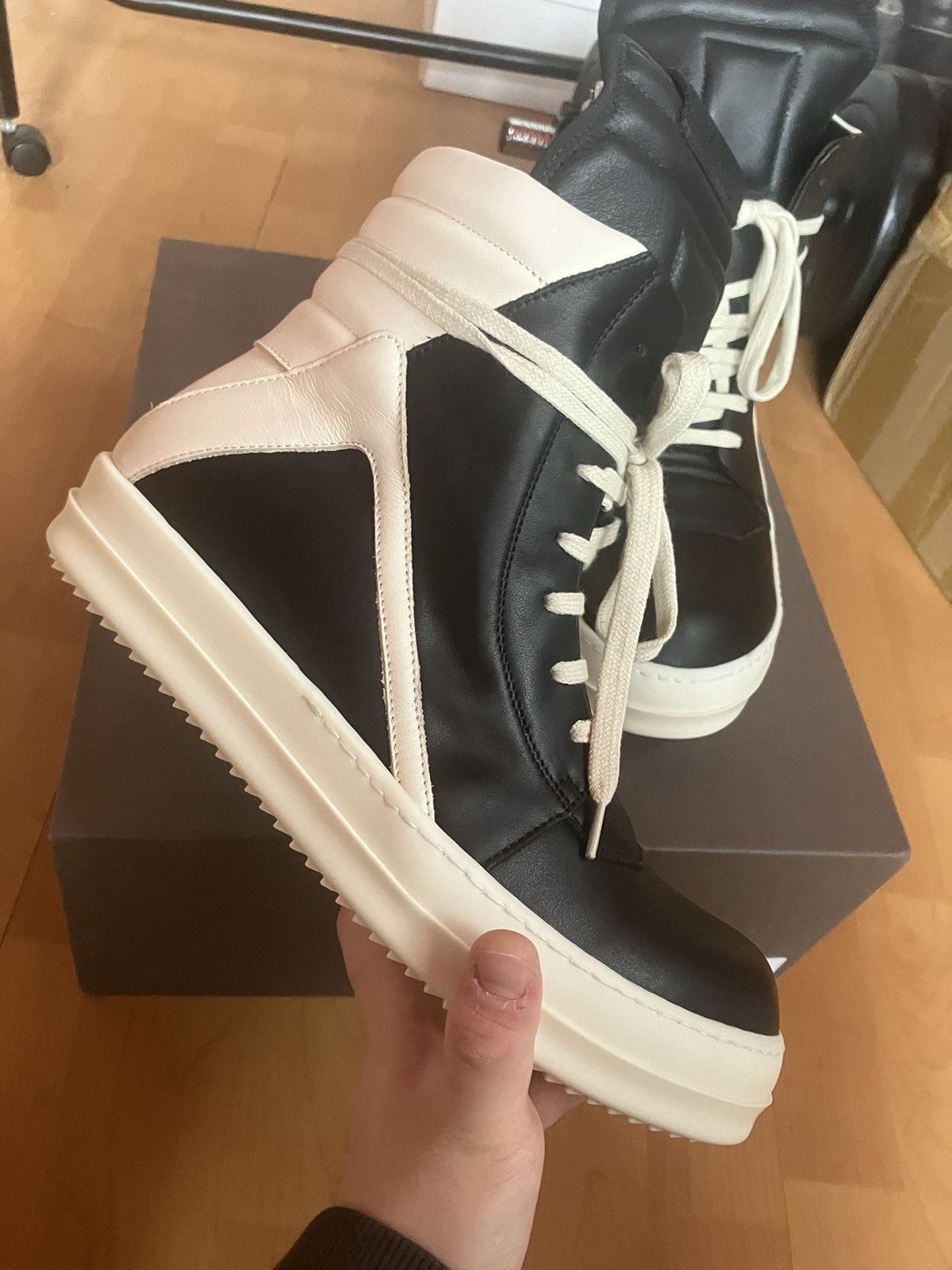Rick Owens Rick Owens Geobaskets Brand New Size US 8.5 / EU 41-42 - 5 Thumbnail