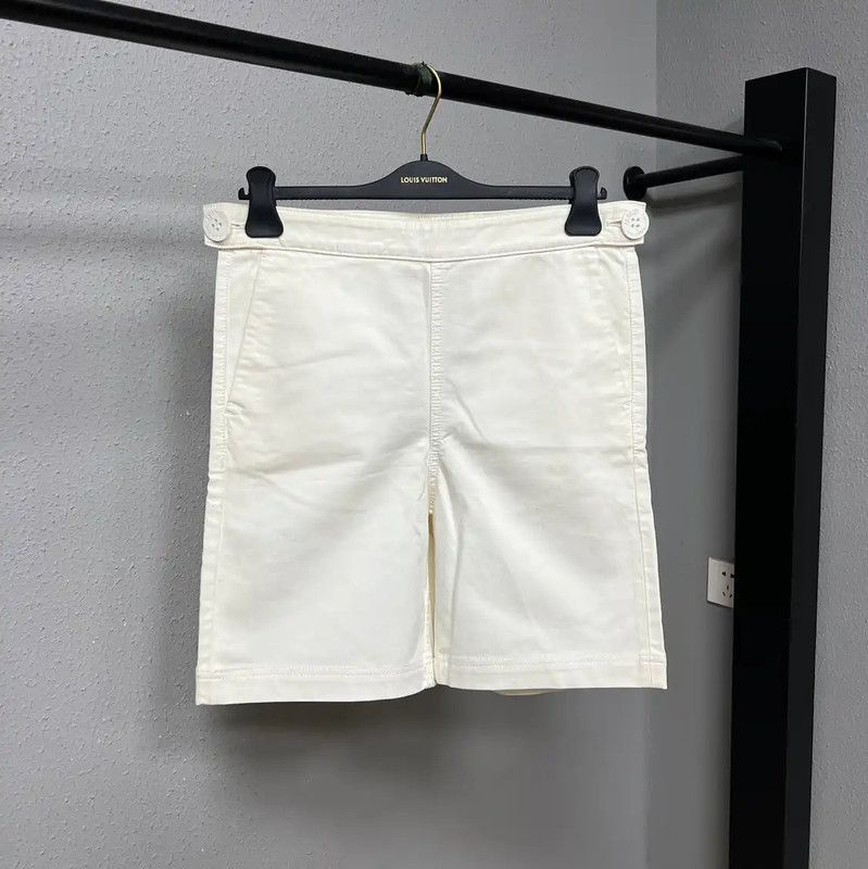 Maison Margiela Maison Margiela White Cotton Women's Shorts 0089 Size 27" / US 4 / IT 40 - 1 Thumbnail