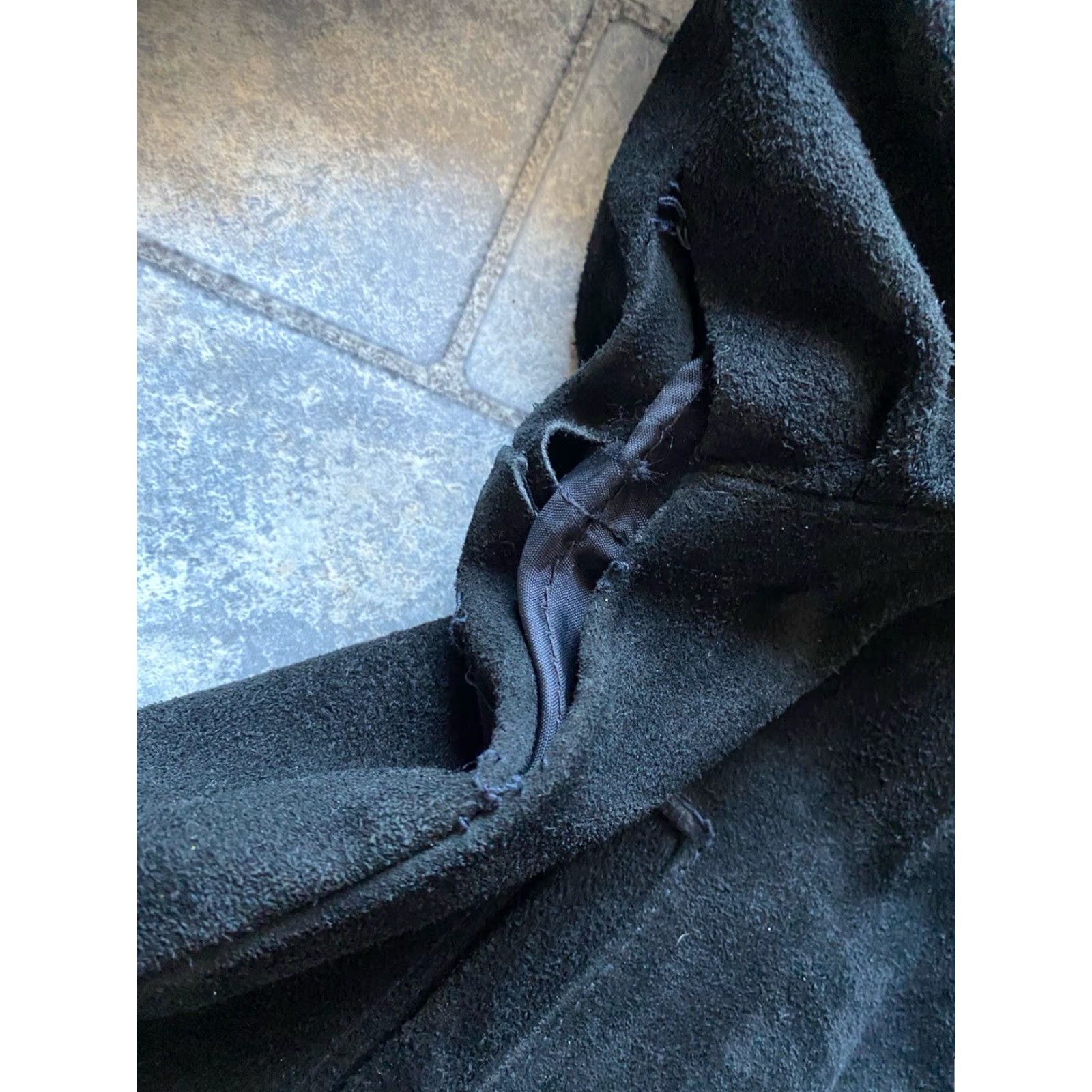 Vintage VINTAGE Outerwear By Phoenix Coat Leather Black S Womens Damaged Made In USA Size S / US 4 / IT 40 - 7 Thumbnail