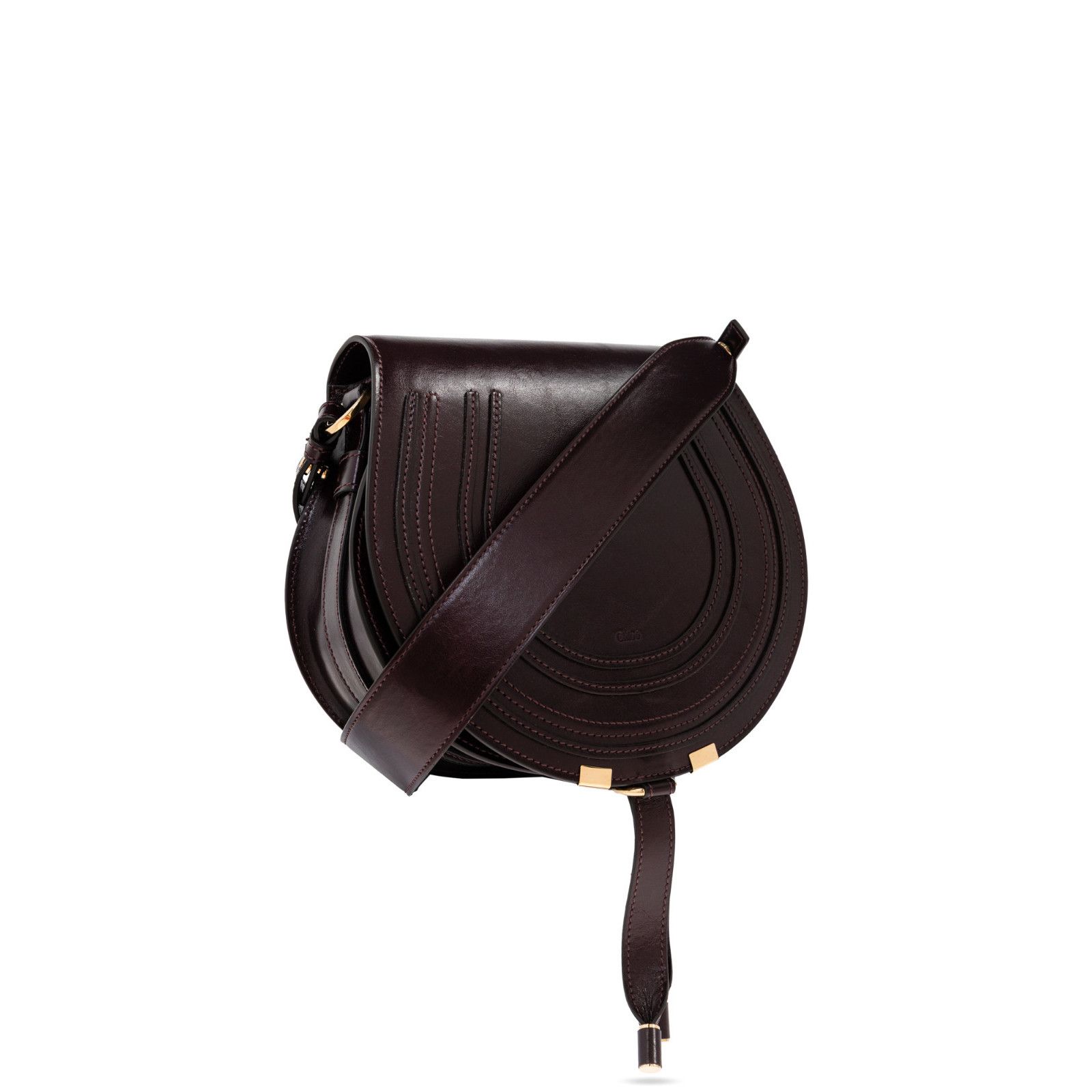 Chloe Chloe Burgundy Shoulder Bag New Size ONE SIZE - 3 Thumbnail