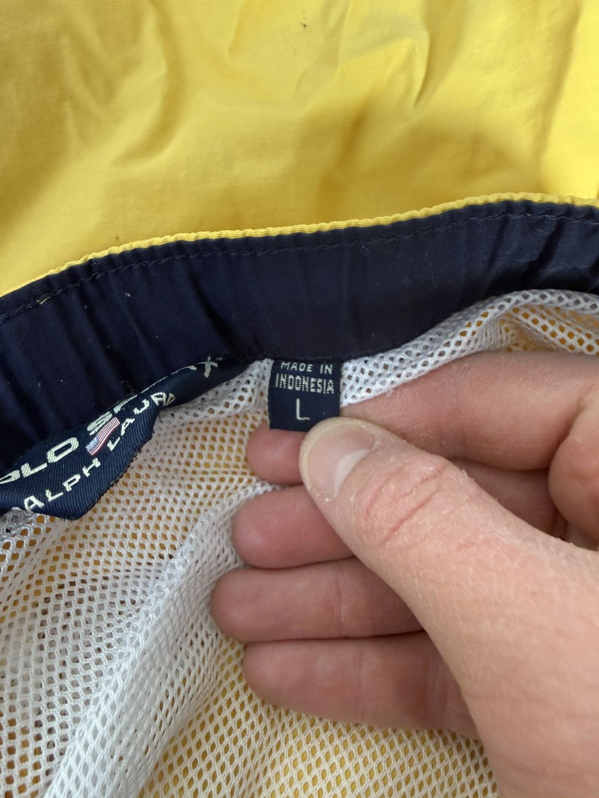 Polo Ralph Lauren Vintage 90s Polo Sport Ralph Lauren Swim Shorts Size US 36 / EU 52 - 5 Thumbnail
