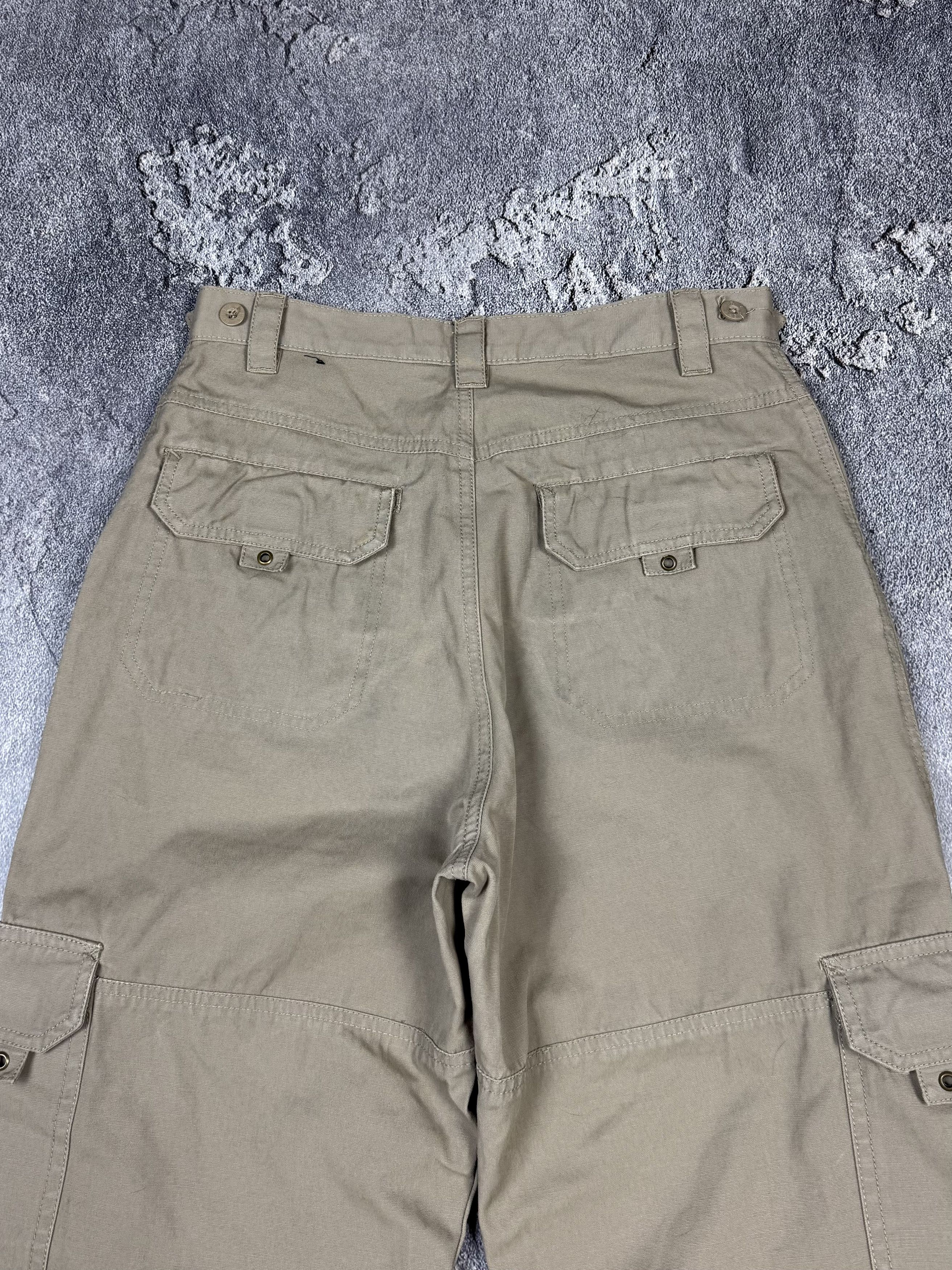 Japanese Brand Vintage 2000s Cargo Baggy Pants Japanese Style Y2K Size US 29 - 12 Thumbnail