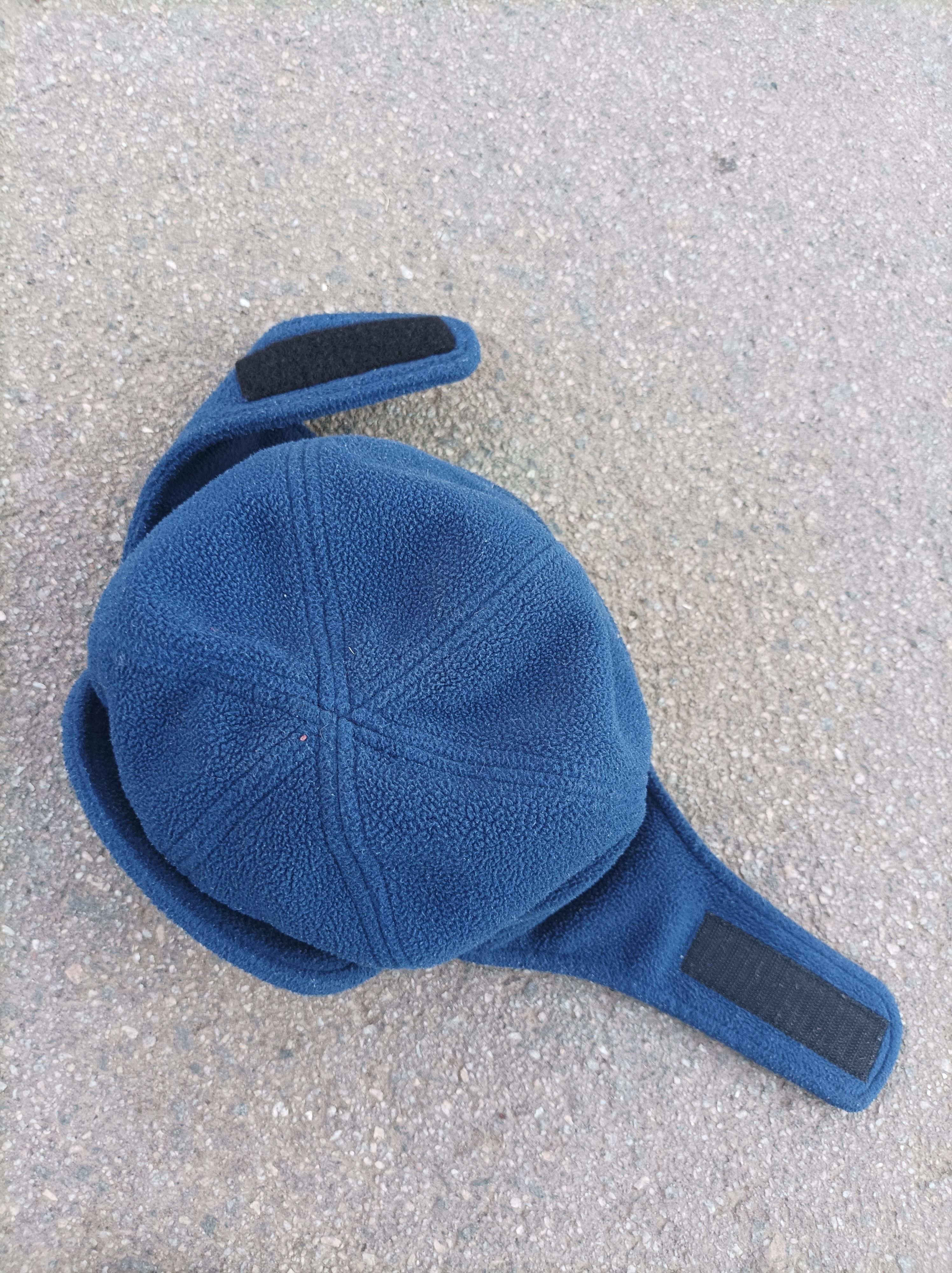 Nike × Vintage Rare 🔥 Vintage 90s Nike Dogear Fleece Winter Hat Cap Size ONE SIZE - 3 Thumbnail