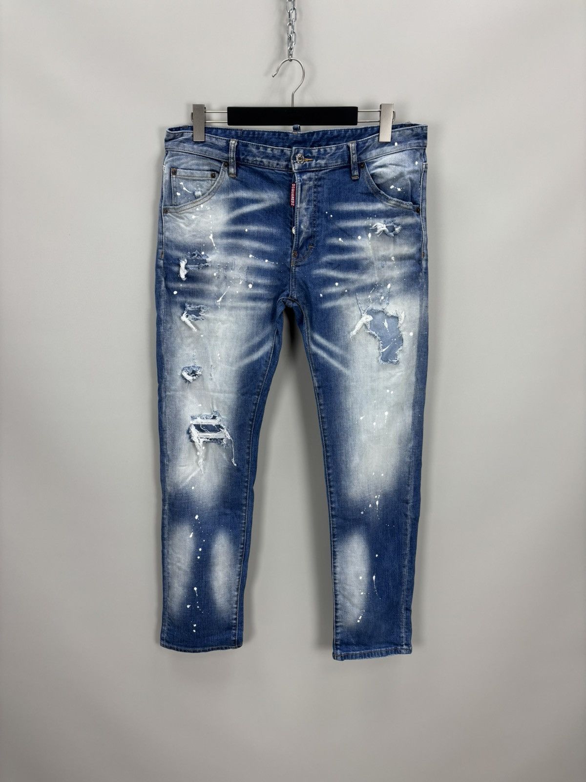 Dsquared2 Mens jeans Dsquared2 Size 54 Color Blue Size US 34 / EU 50 - 1 Thumbnail