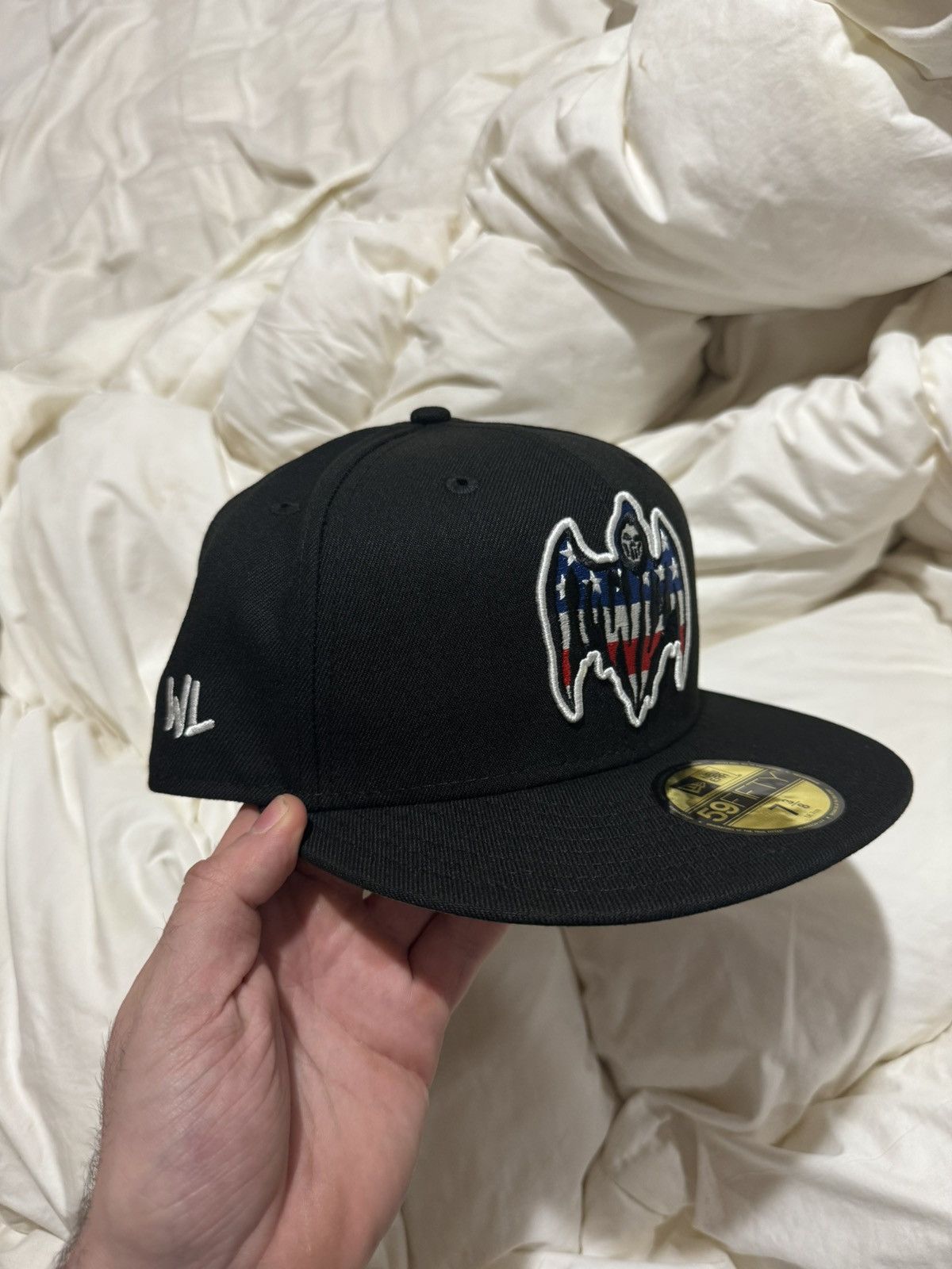 New Era × Warren Lotas Warren Lotas 2024 Stars and Stripes Reaper New Era Hat 7 3/8 Size ONE SIZE - 2 Thumbnail