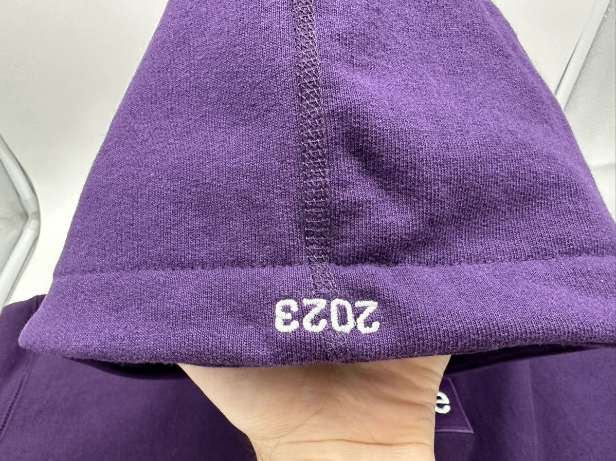 Supreme Supreme Box Logo Hooded Sweatshirt Dark Purple S Size US S / EU 44-46 / 1 - 2 Thumbnail