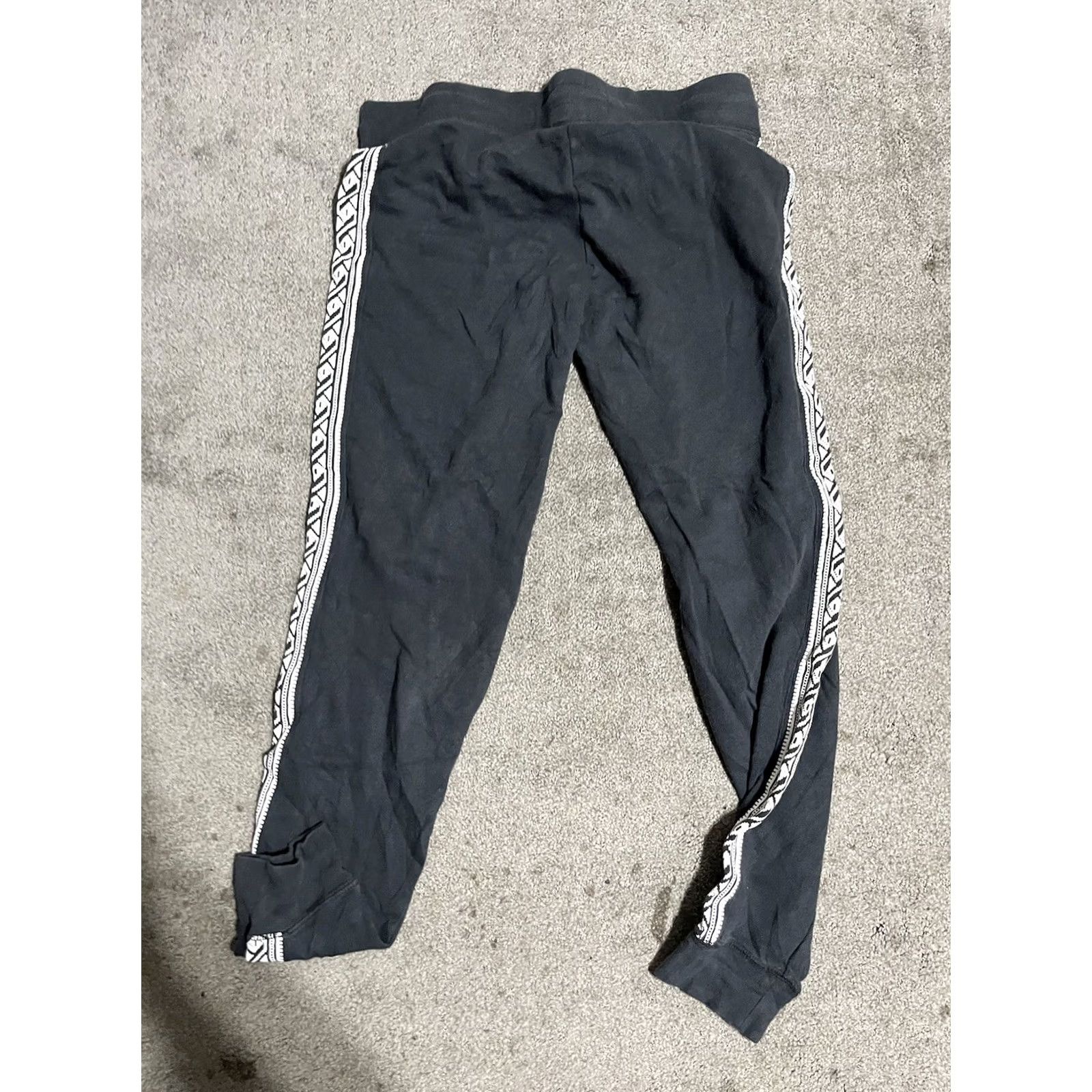Vintage Aeropostale Sweatpants Women's Size Small Gray Drawstring Elastic Waist Size 28" / US 6 / IT 42 - 3 Thumbnail
