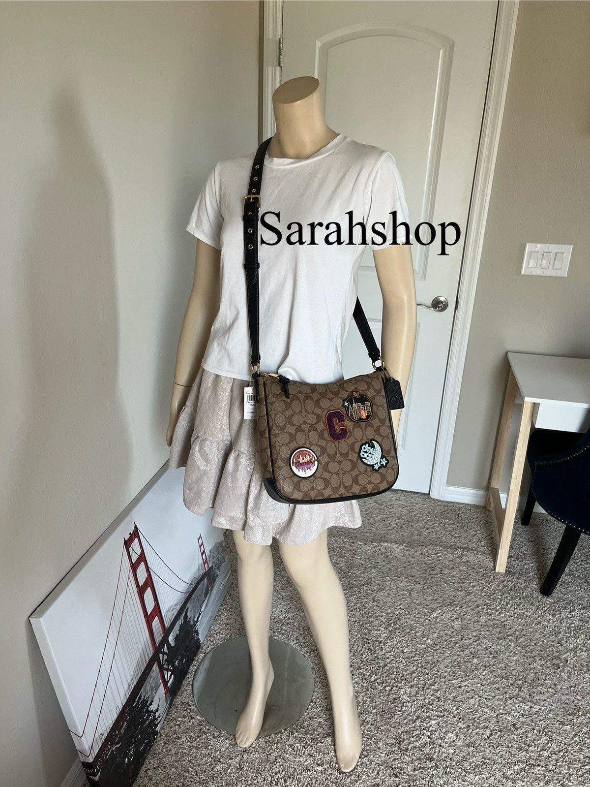 Coach Coach Ellie file bag in signature disco patches Size ONE SIZE - 9 Thumbnail