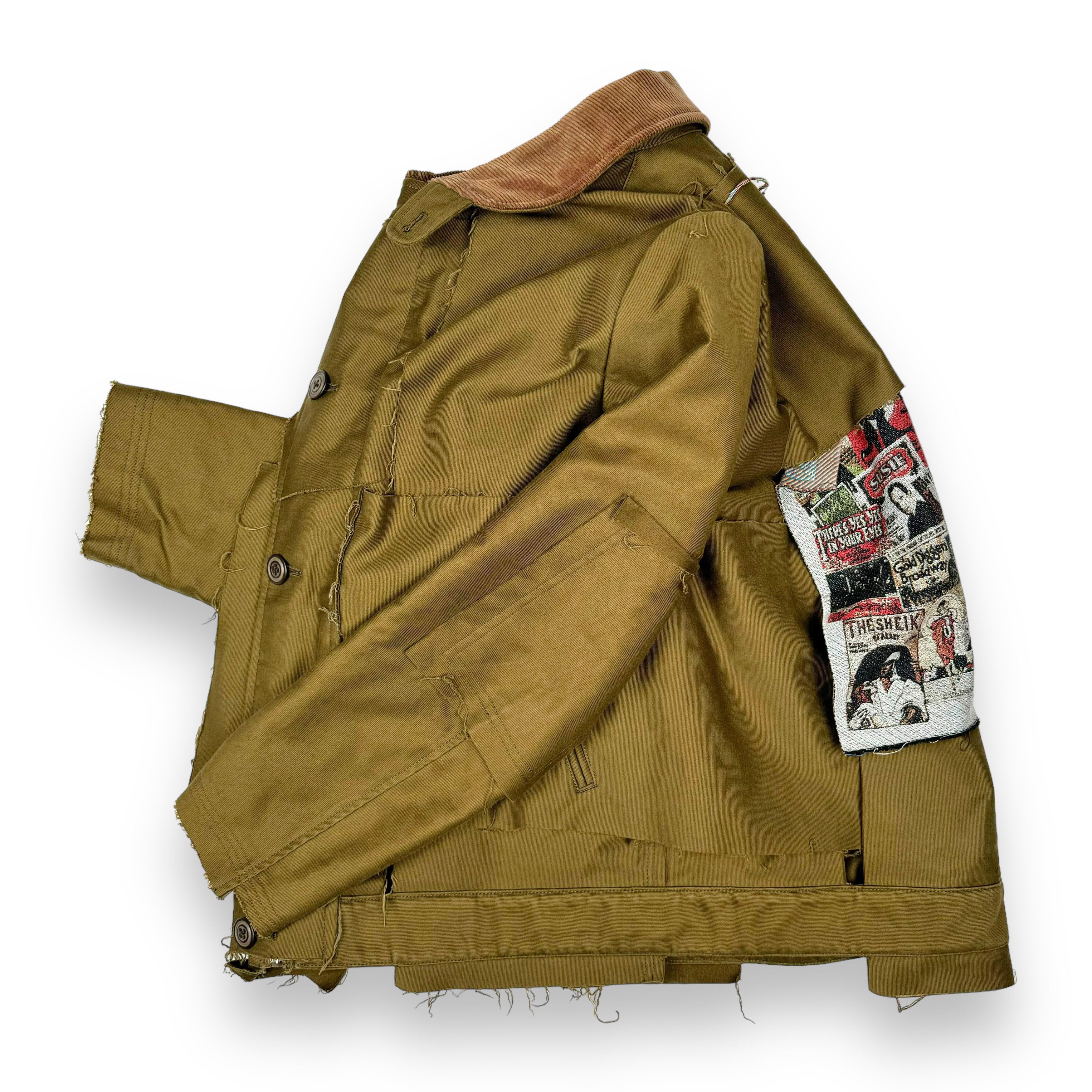 Maison MIHARA YASUHIRO MAISON MIHARA YASUHIRO AW16 DISTRESSED WORK JACKET Size US M / EU 48-50 / 2 - 6 Thumbnail