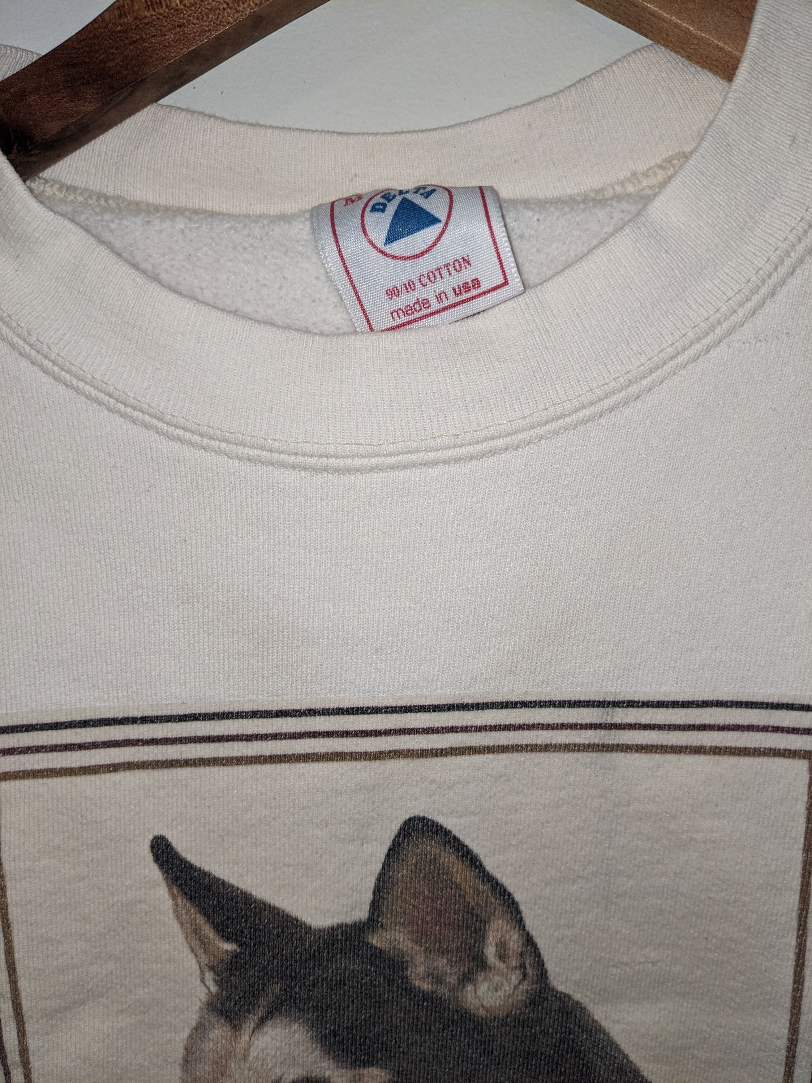 Vintage Vintage 90s Husky Animal Dog Nature Tosha Medium Sweatshirt Size US M / EU 48-50 / 2 - 6 Thumbnail