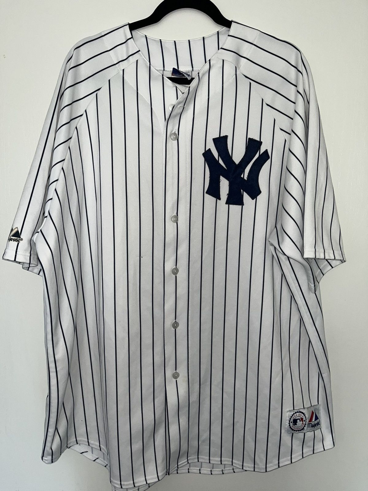 MLB New York Yankees Authentic MLB Jersey by Majestic Size US XXL / EU 58 / 5 - 1 Thumbnail
