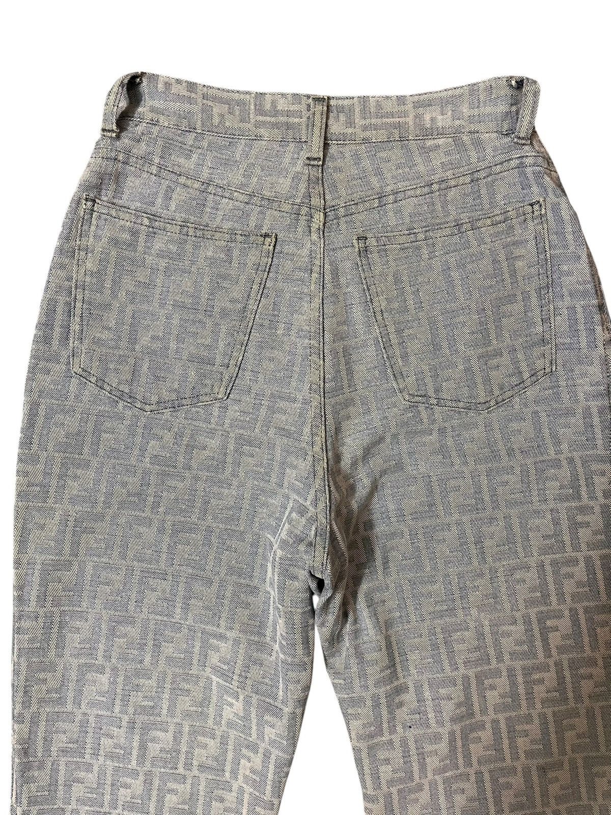 Fendi Vintage Fendi Monogram Jeans Size 25" / US 0 / IT 36 - 7 Thumbnail