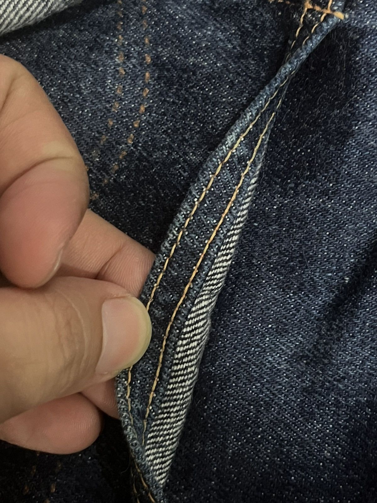 Levi's Vintage Clothing ⚡️Selvedge⚡️Vintage Levi’s LVC S501XX Big E Indigo Washed Jean Size US 34 / EU 50 - 13 Thumbnail