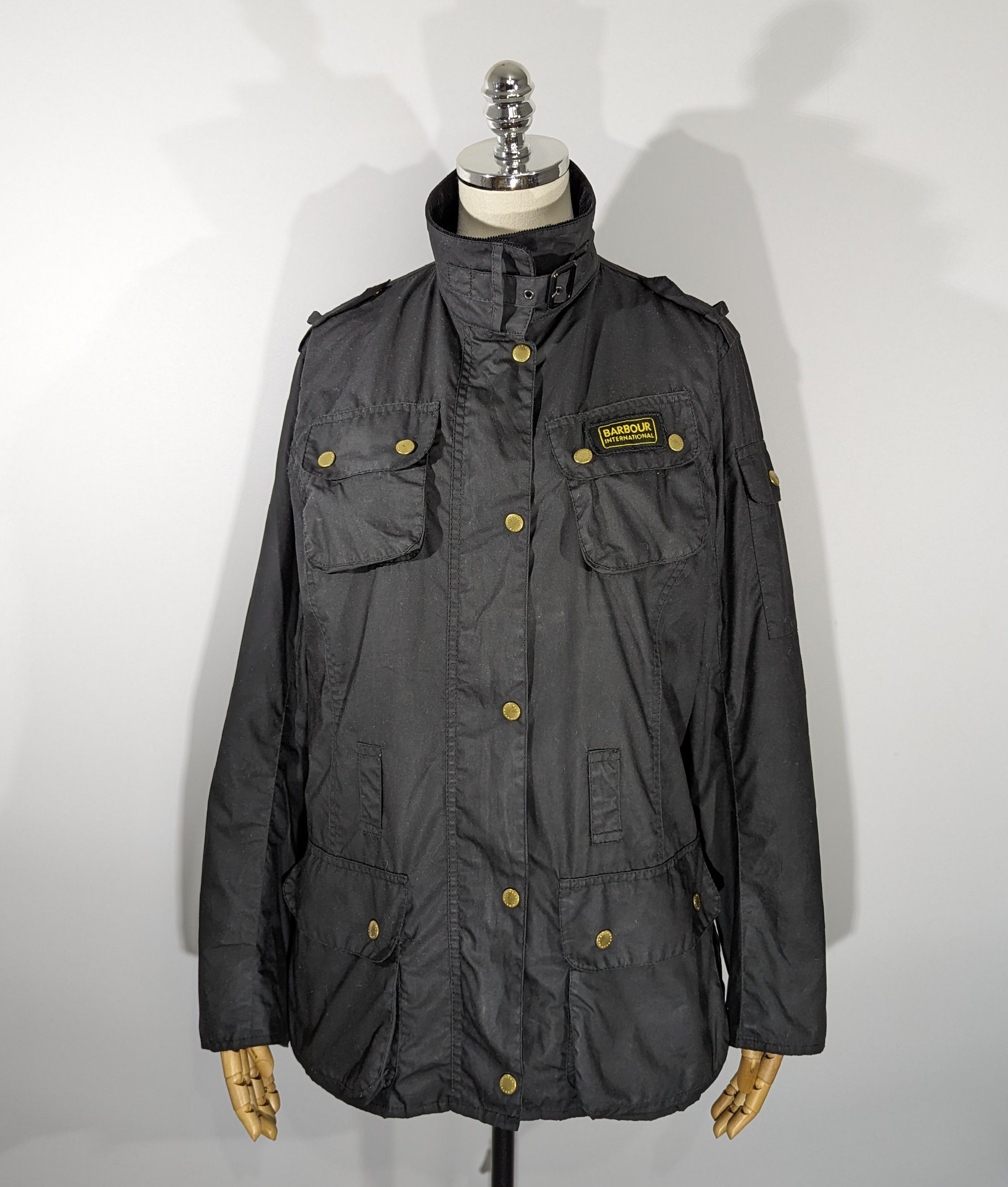 Barbour Barbour L1968 Flyweight International Wax Jacket England Size XL / US 12-14 / IT 48-50 - 1 Thumbnail