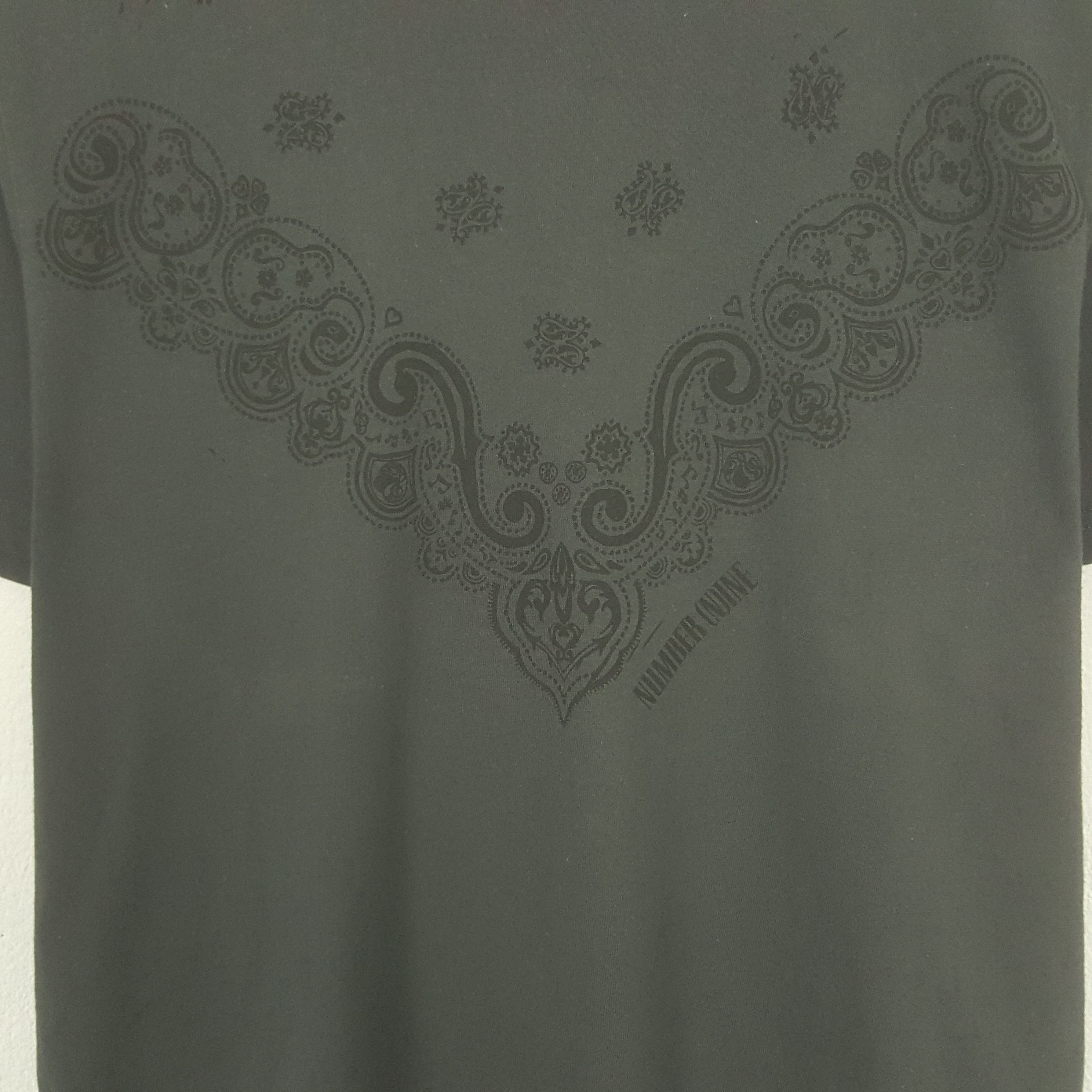 Vintage Number Nine Designer Japanese Tshirt
