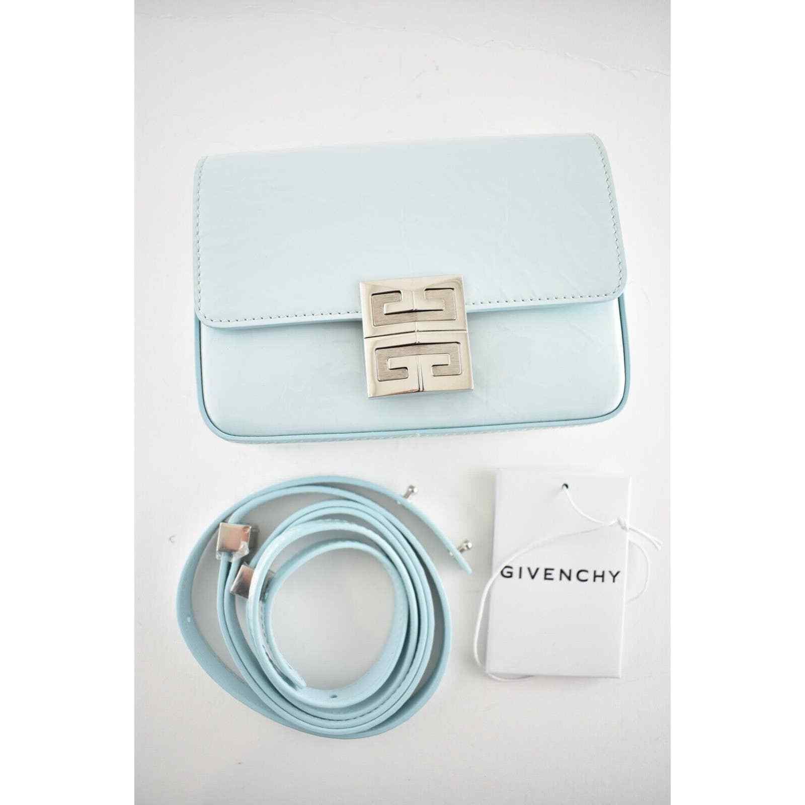Givenchy Givenchy Mini Leather Logo Flap Crossbody Shoulder Bag Size ONE SIZE - 3 Thumbnail