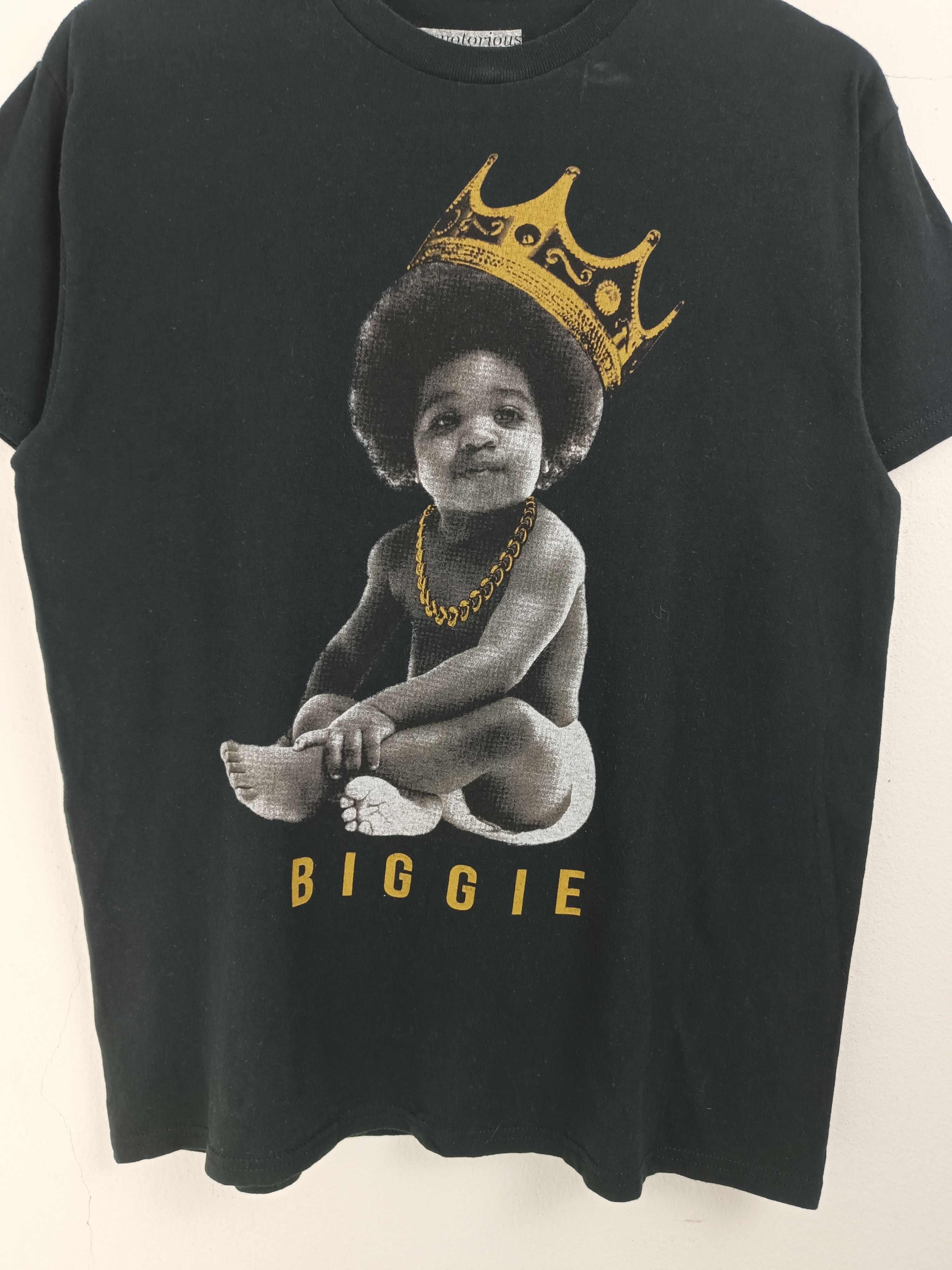 Rap Tees VINTAGE BIGGIE SMALL NOTORIUS BIG RAP HIP HOP DRE SNOOP Size US M / EU 48-50 / 2 - 10 Thumbnail