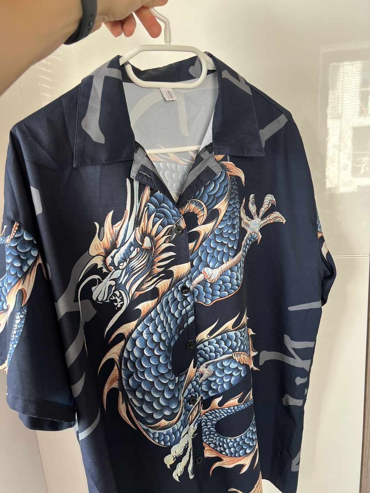 Affliction ‼️Archival Japanese Style Dragon Y2k Lite Weight Silk Tee‼️ Size US L / EU 52-54 / 3 - 2 Thumbnail
