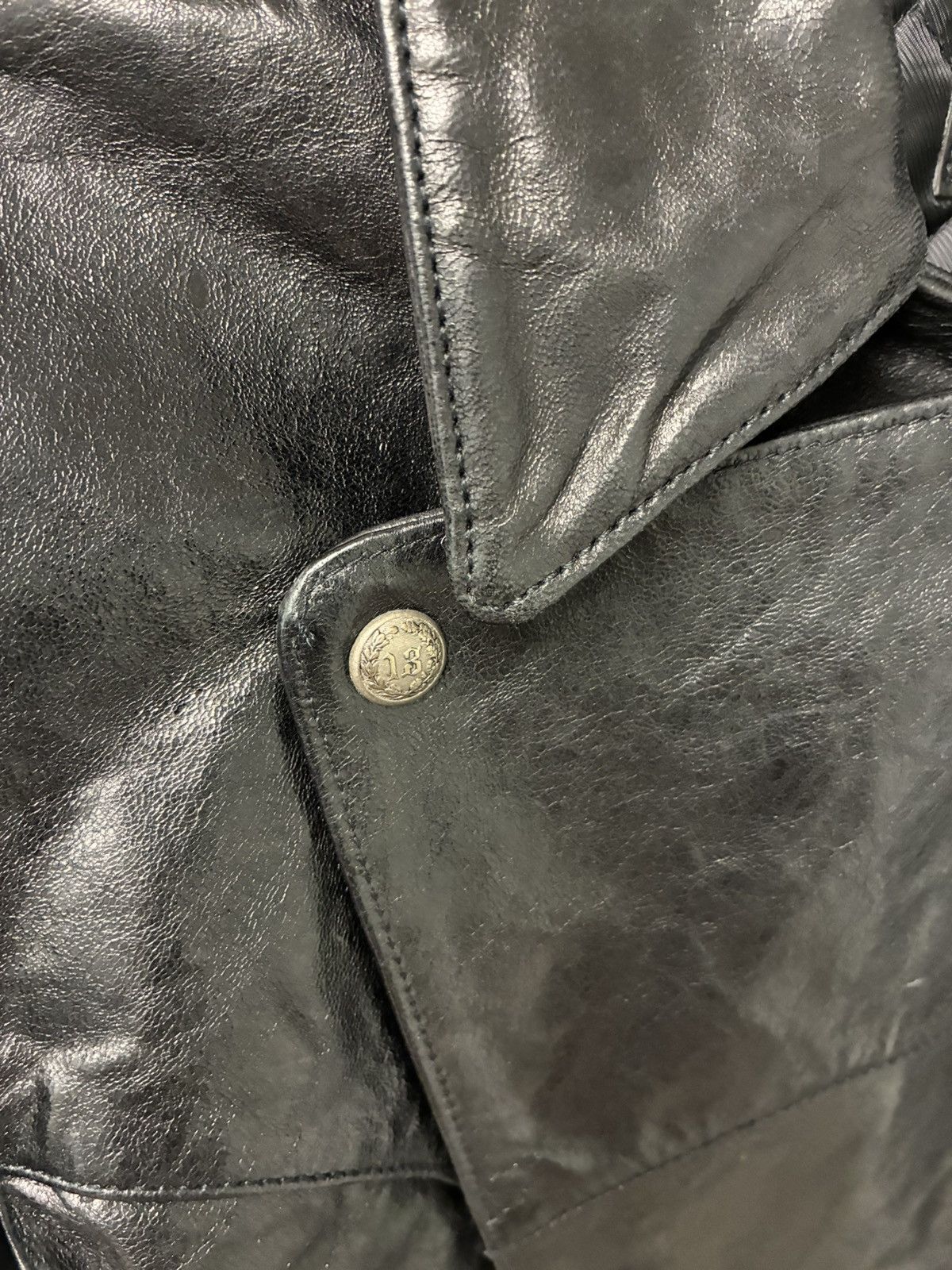 R13 Asymmetric Snap Biker Jacket medium Size US M / EU 48-50 / 2 - 14 Thumbnail