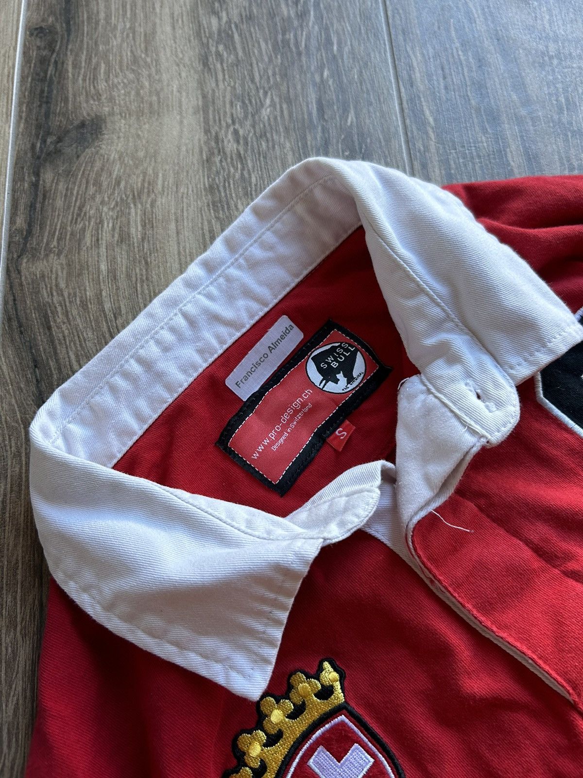 Jerzees × Rugby Ralph Lauren × Swiss Legend Vintage Swiss Bull rugby jersey big logo y2k Size US S / EU 44-46 / 1 - 4 Thumbnail