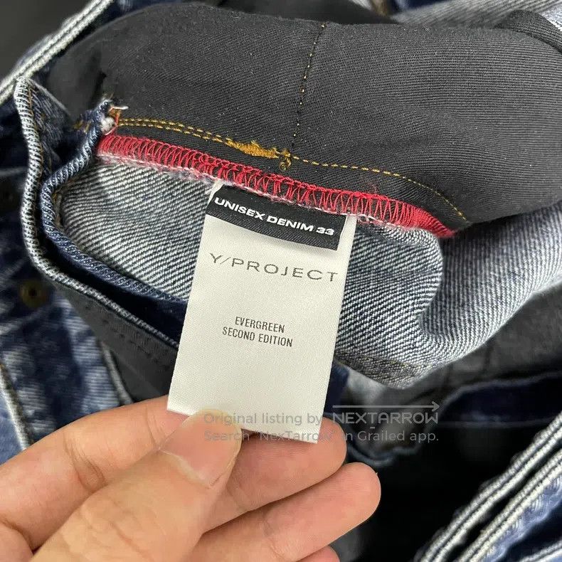 Y/Project Y/Project 33 Straight jeans with hollow waist Size US 31 - 6 Thumbnail