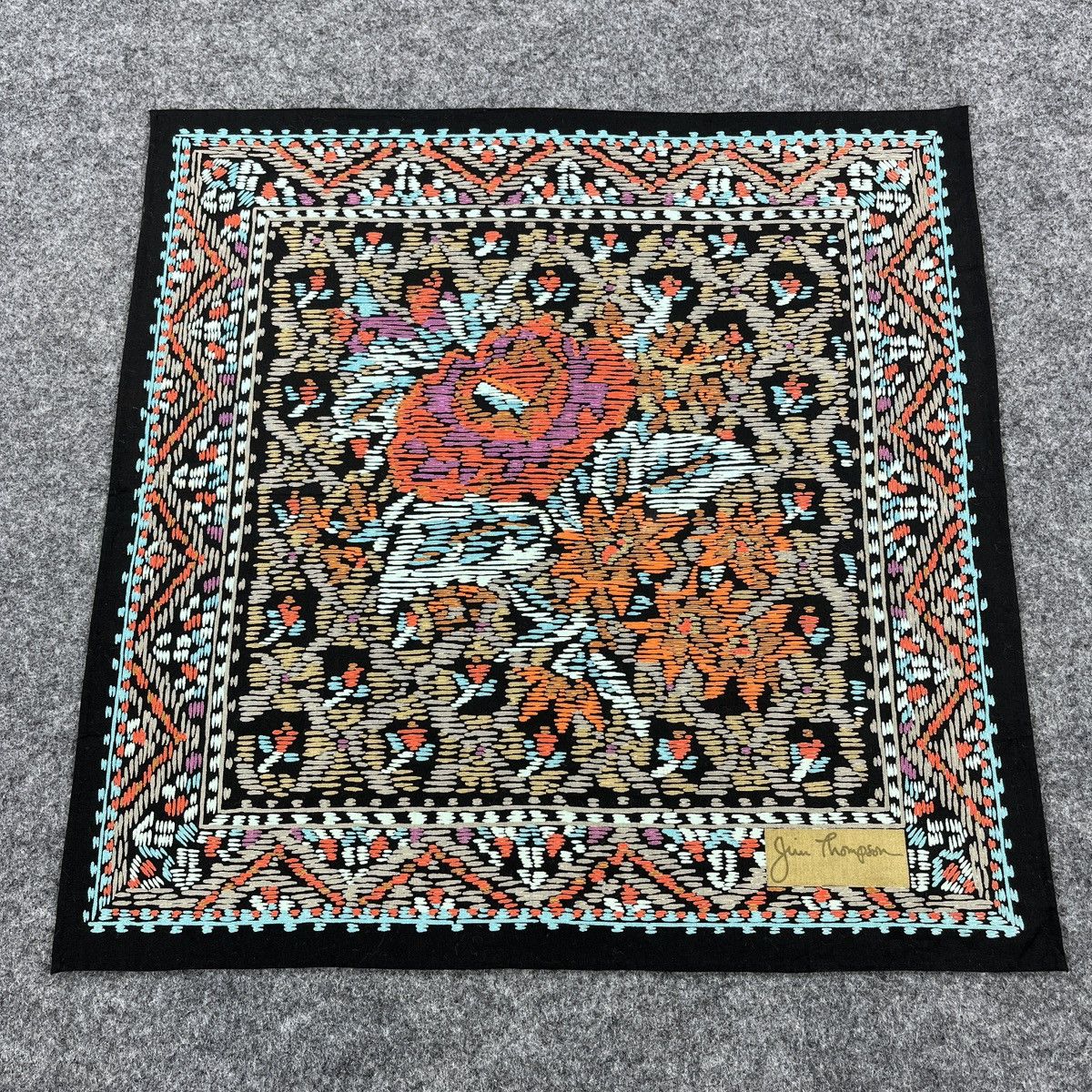 Jim Thompson × Vintage Jim Thompson Handkerchief / Bandana / Neckerchief B550 Size ONE SIZE - 1 Thumbnail