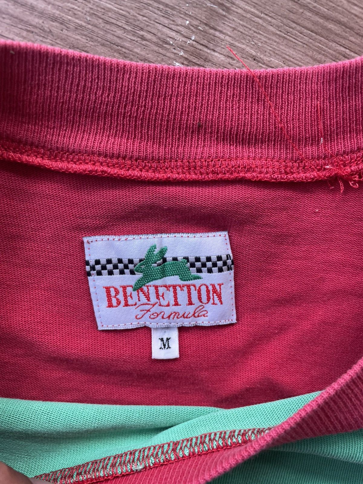 Benetton Benetton formula 1 racing team multi color sweatshirt Size US M / EU 48-50 / 2 - 3 Thumbnail