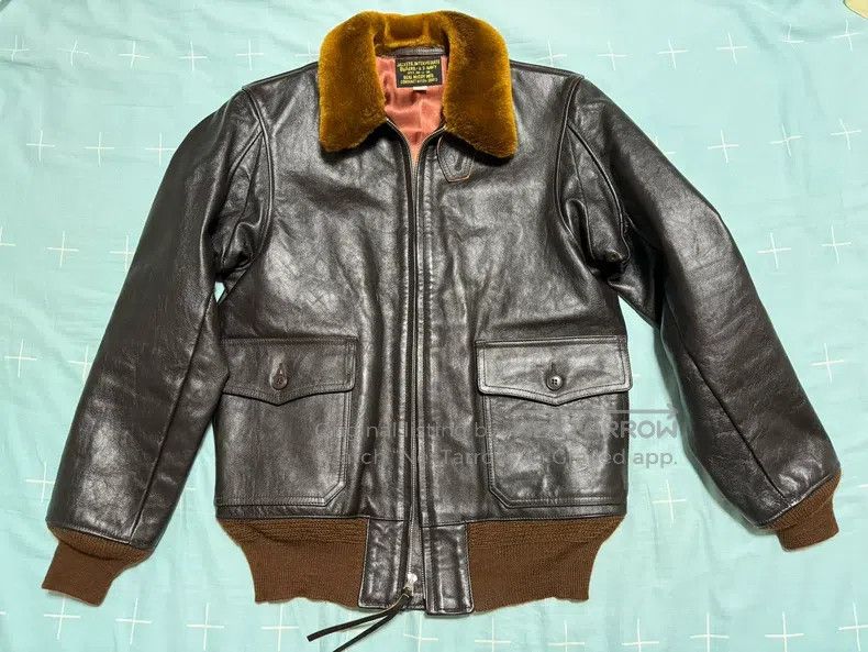 The Real McCoy's The Real McCoys G1 horseskin flight jacket Size US XXS / EU 40 - 1 Thumbnail