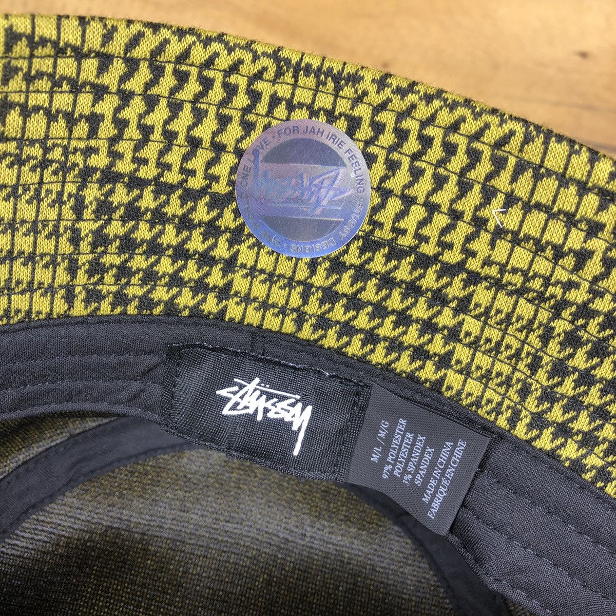 Stussy × Vintage Stussy Lola Plaid Knit Bucket Size ONE SIZE - 3 Thumbnail