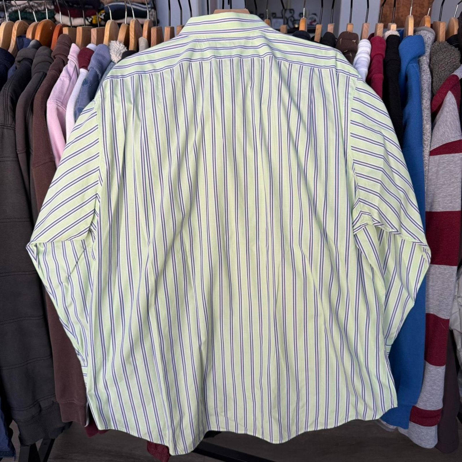 Polo Ralph Lauren Vintage polo ralph lauren stripped button down shirt Size US XL / EU 56 / 4 - 7 Thumbnail