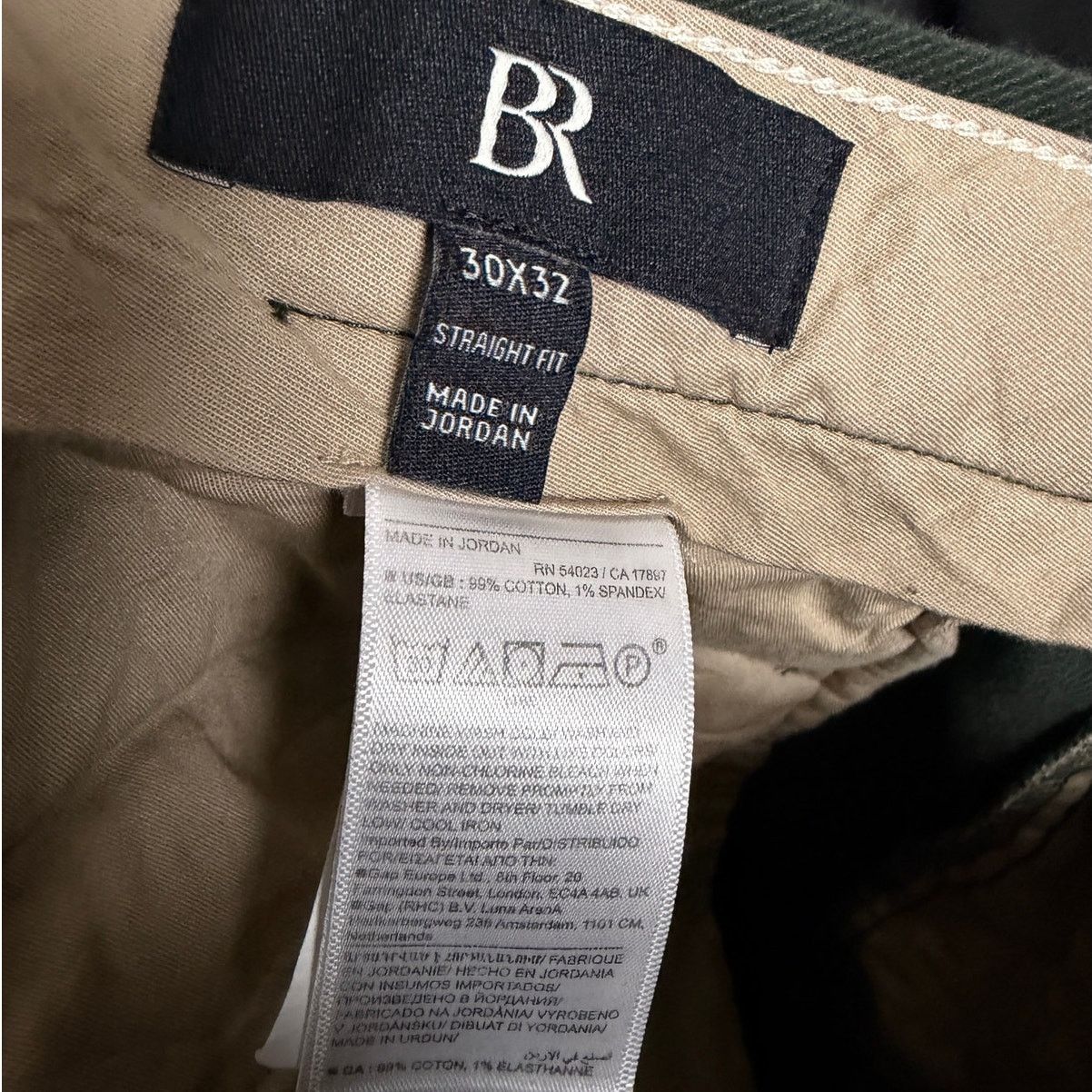 Banana Republic Banana Republic Pants Mens Dark Green Slim Fit Stretch 30x32 Size US 30 / EU 46 - 6 Thumbnail